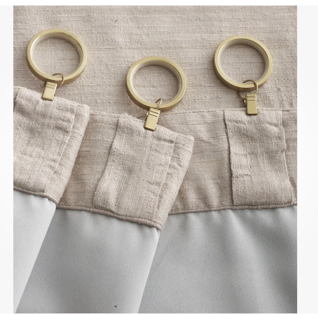 NWT! Quince Raw Silk Sand Blackout Curtains Set Of 2! 48″x84″ (A8)