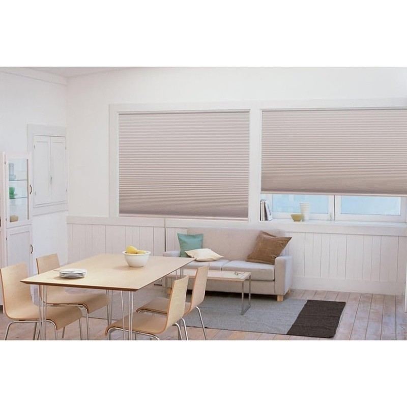 Cordless Pleated Shade Easy Install Energy Efficient Light Control No Tools New