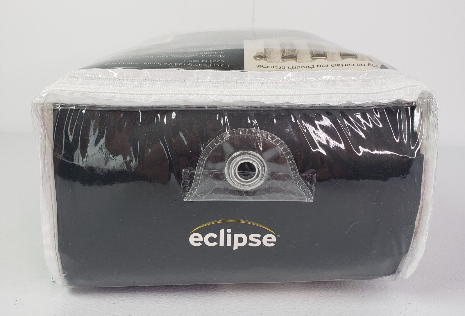 NEW Eclipse Nadya Print Blackout Window 1 Grommet Panel 52×108 Linen Thermalayer