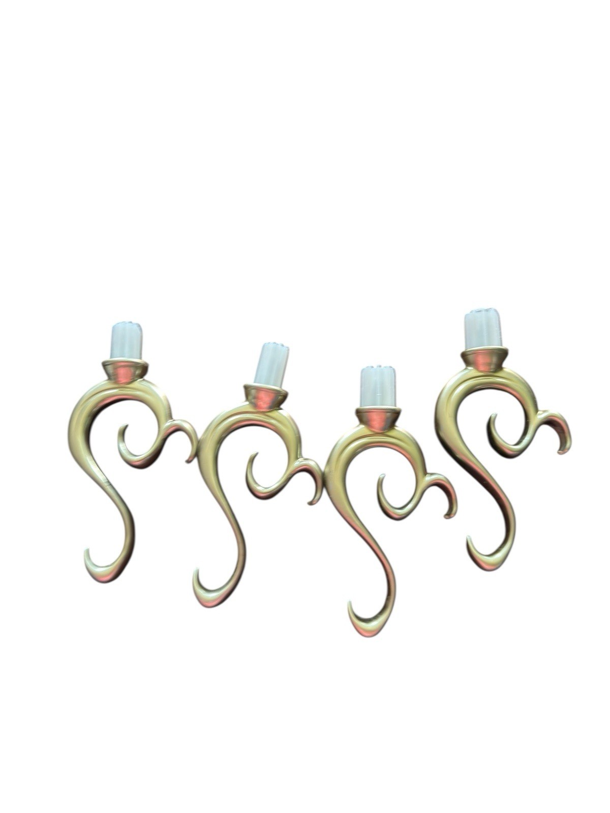 Vintage New Hooks Or Curtain Gold Tie Back Wall Mounted Hook (4)