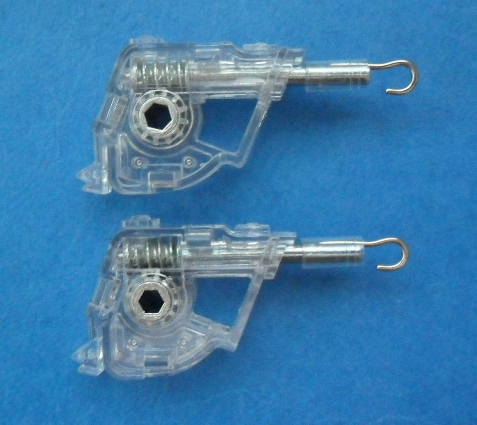 2 Pack HEAVY DUTY Low Profile Wand Tilter Horizontal Window Blinds Hex Tilt Gear