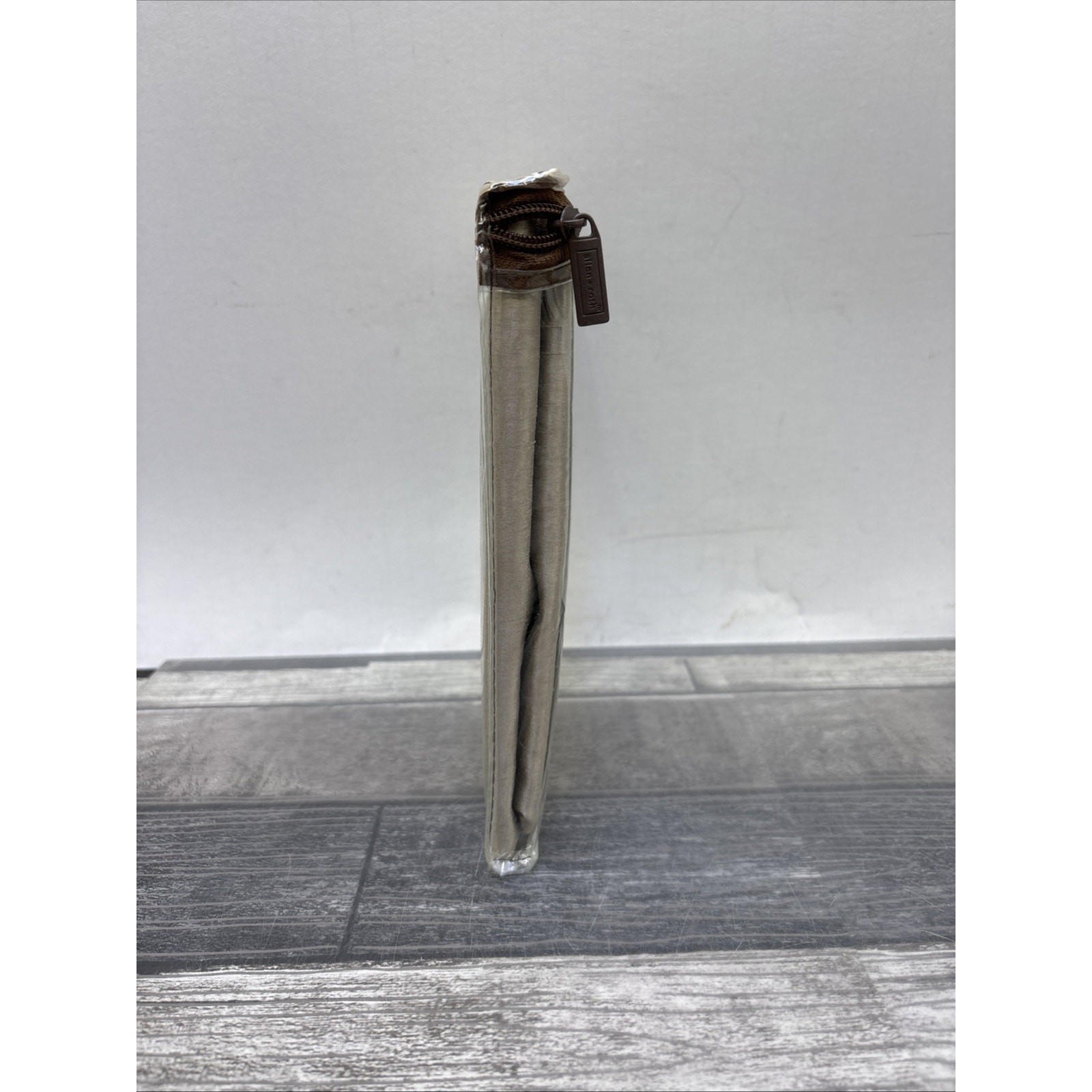 Allen & Roth Back Tab Valance Sand New, Single Valance #0569015 {9}