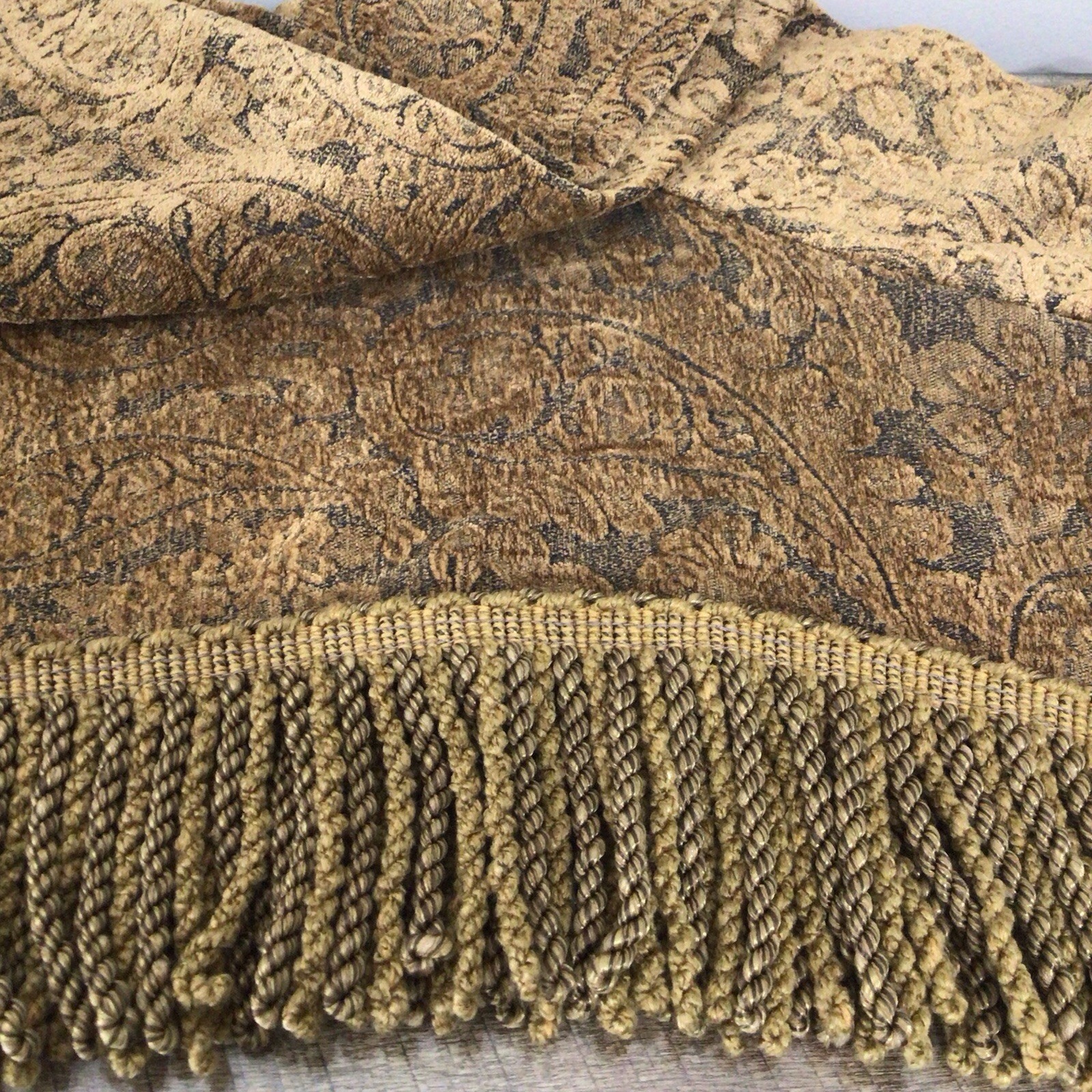 Croscill Paisley Tapestry (1) Valance Fringe