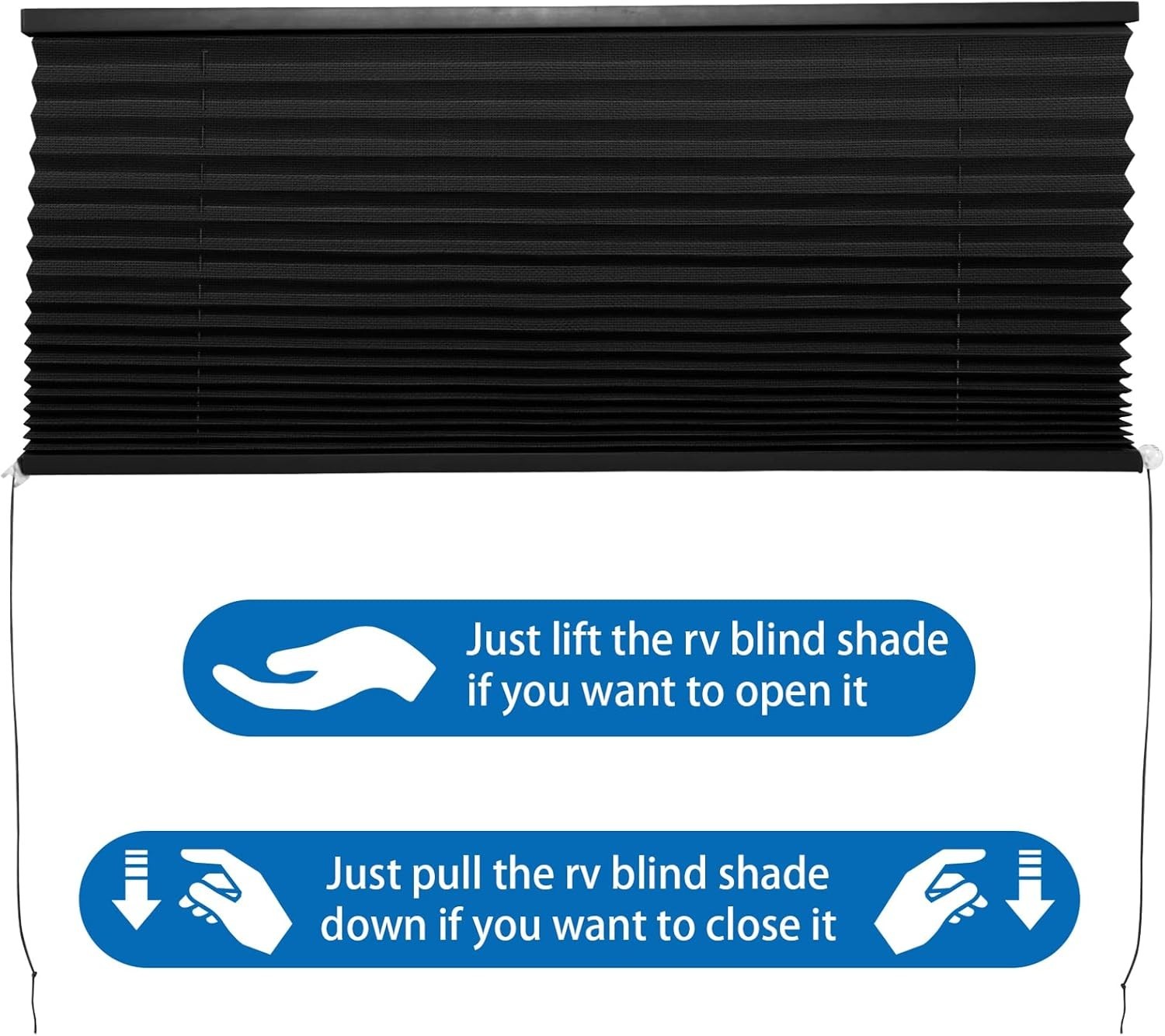 Camper Window Blinds – RV Shades for Travel Trailers & Motorhomes Choose size