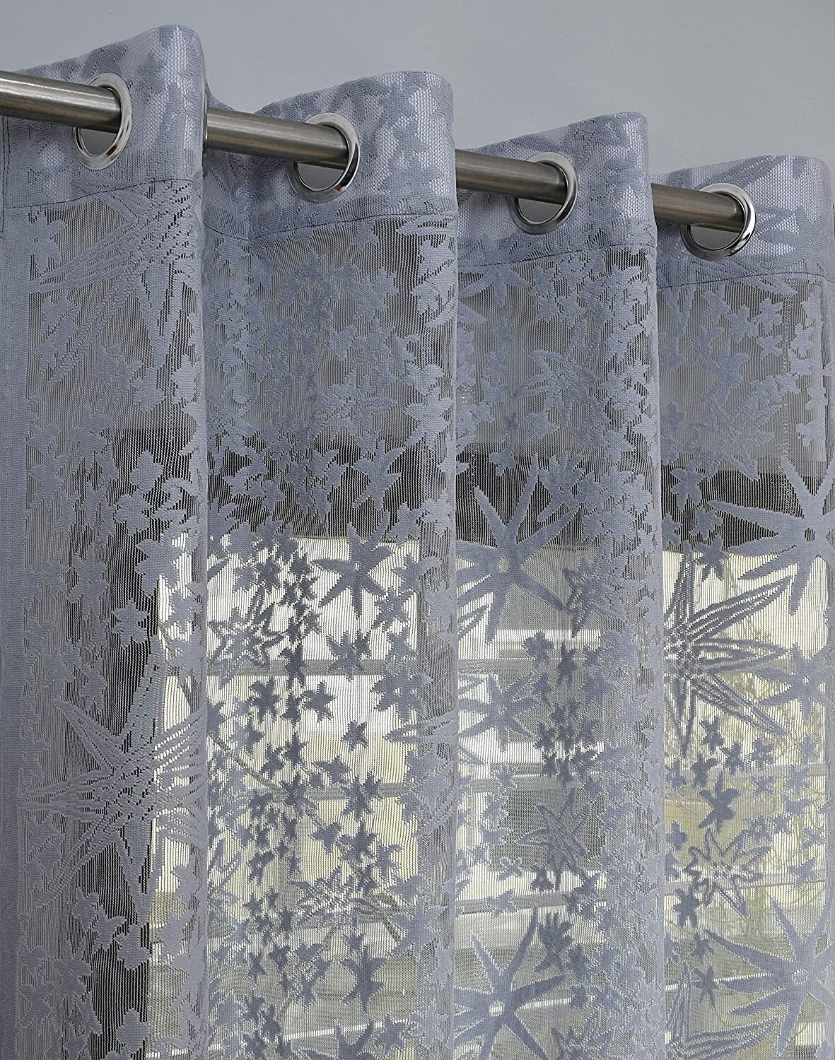 New 2 Piece Window Curtain Set – 7 feet