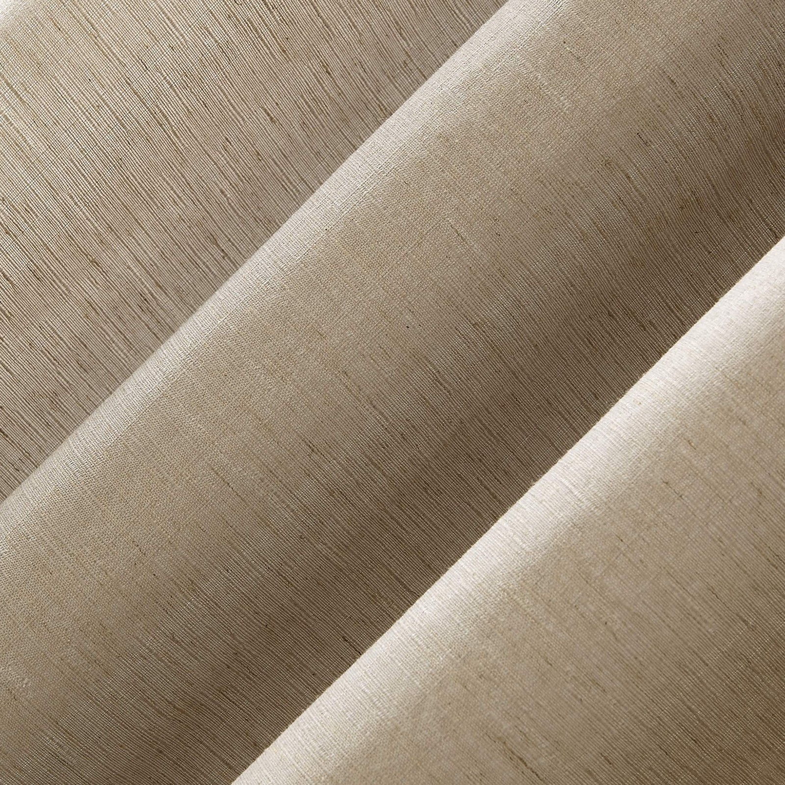 Amalfi Linen Blend Textured Semi-Sheer Rod Pocket Curtain Panel, 54″ x 95″, T…