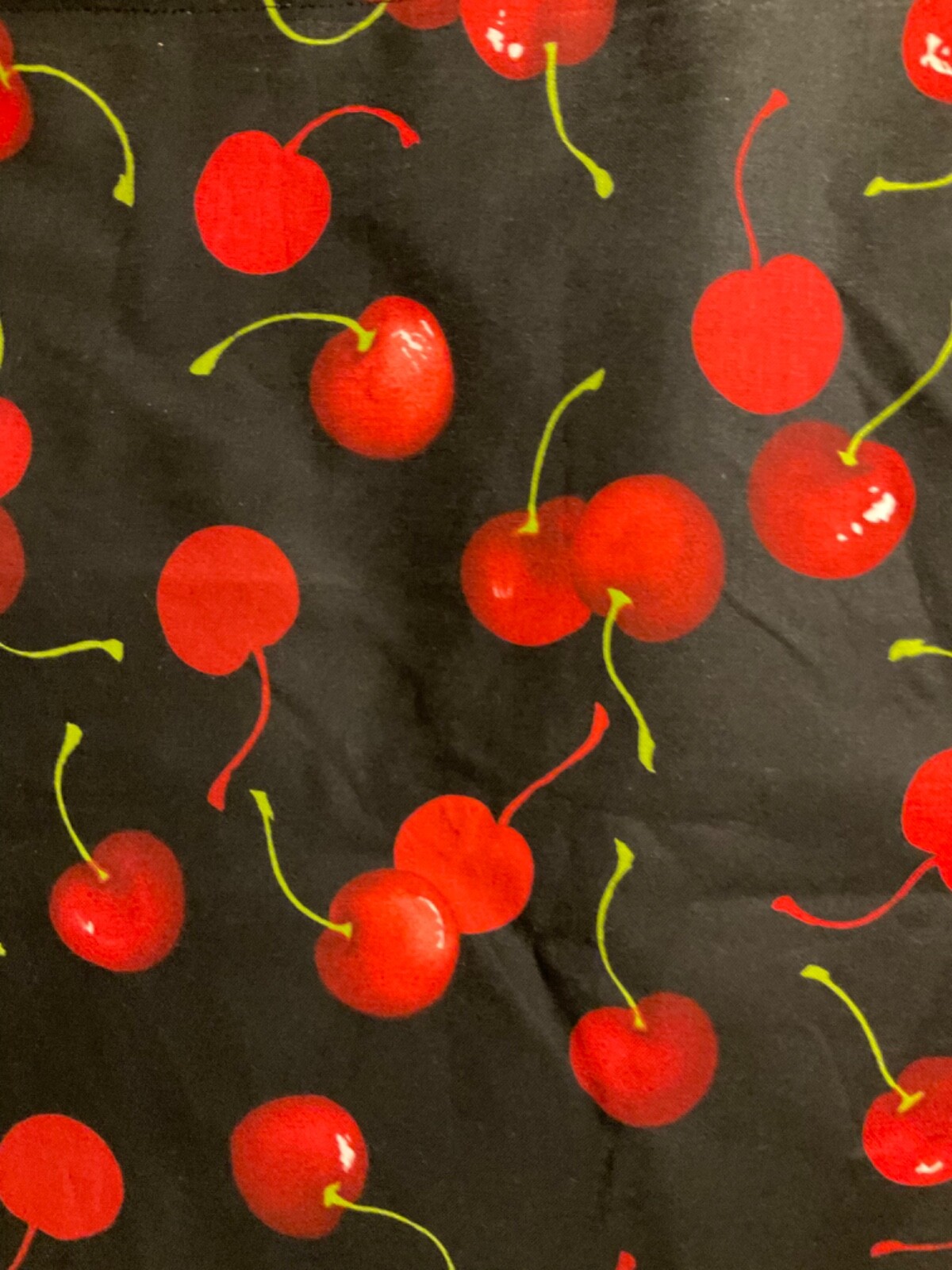 Handmade LARGE Black Cherry Valance, 41 X 15 INCHES