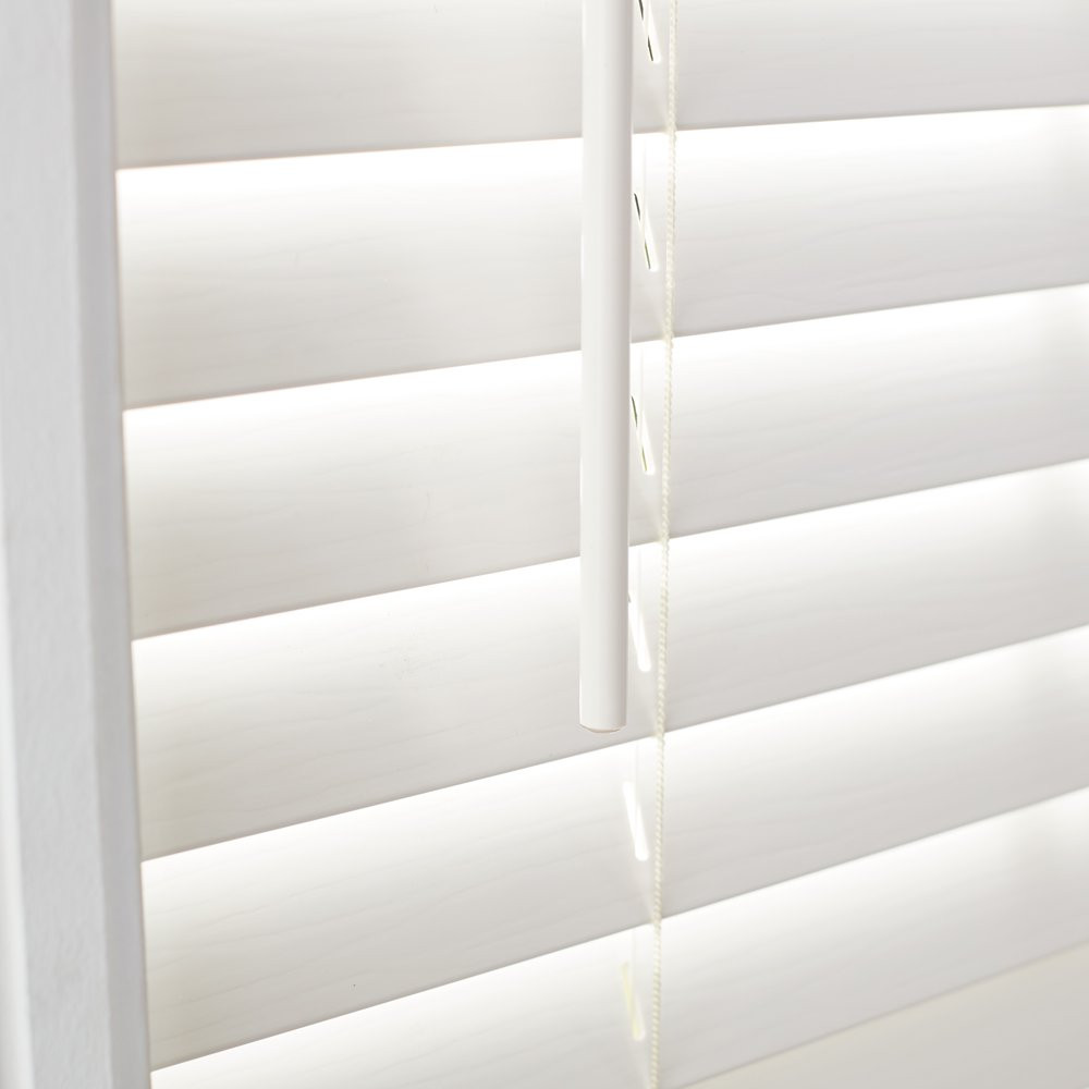 2-inch Cordless Faux Wood Horizontal Blinds Window Room Darkening MULTI SIZES