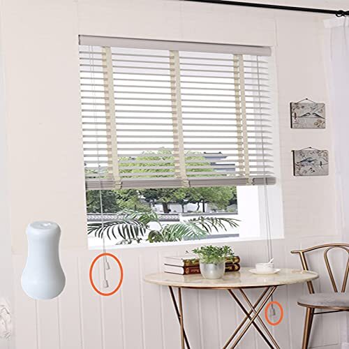 20 Pack Plastic Pull Cord Tassels Window Blind Cord Knobs Pull End for Blinds