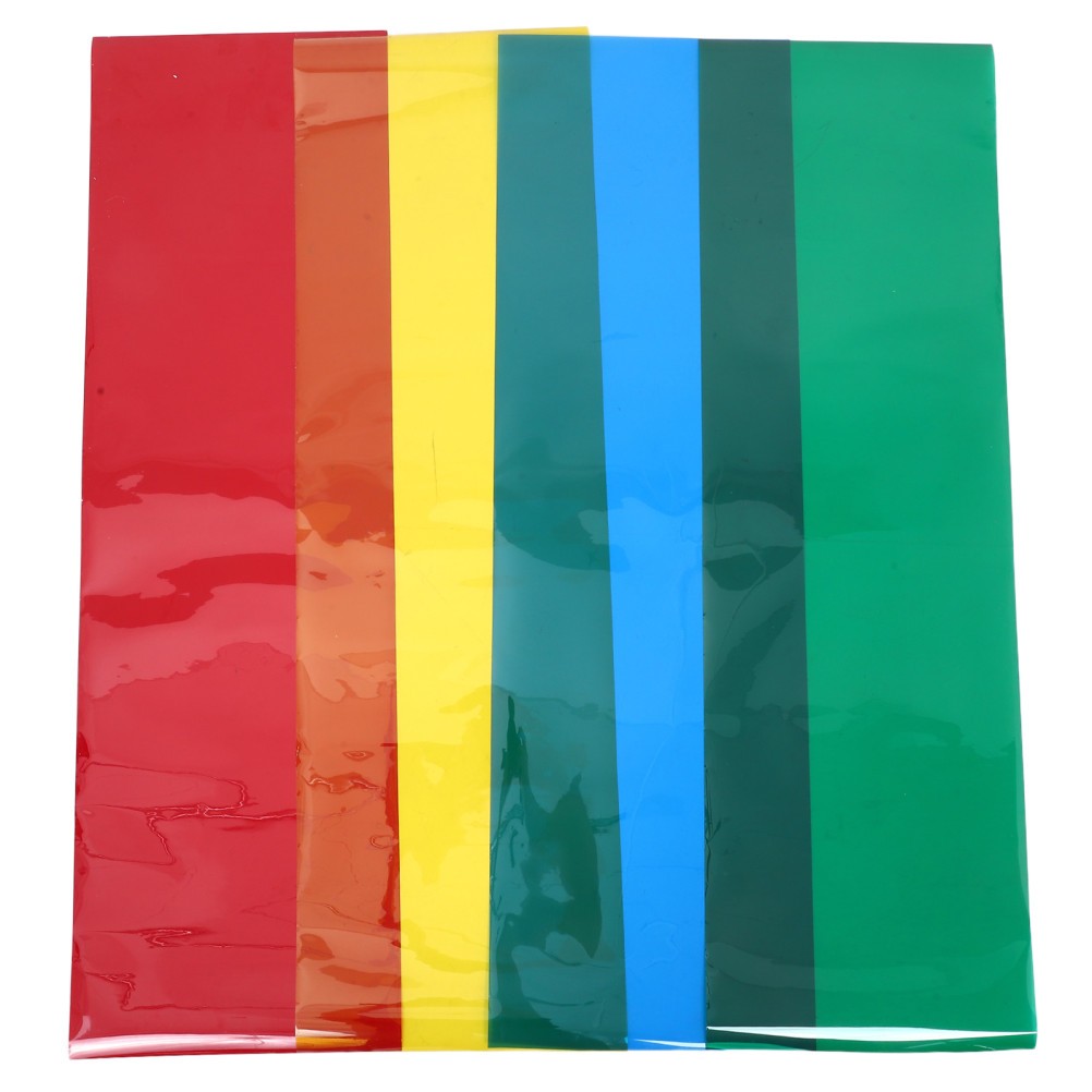 4 Rolls Vinyl Window Film Glass Colored Tint Decorative Decoration