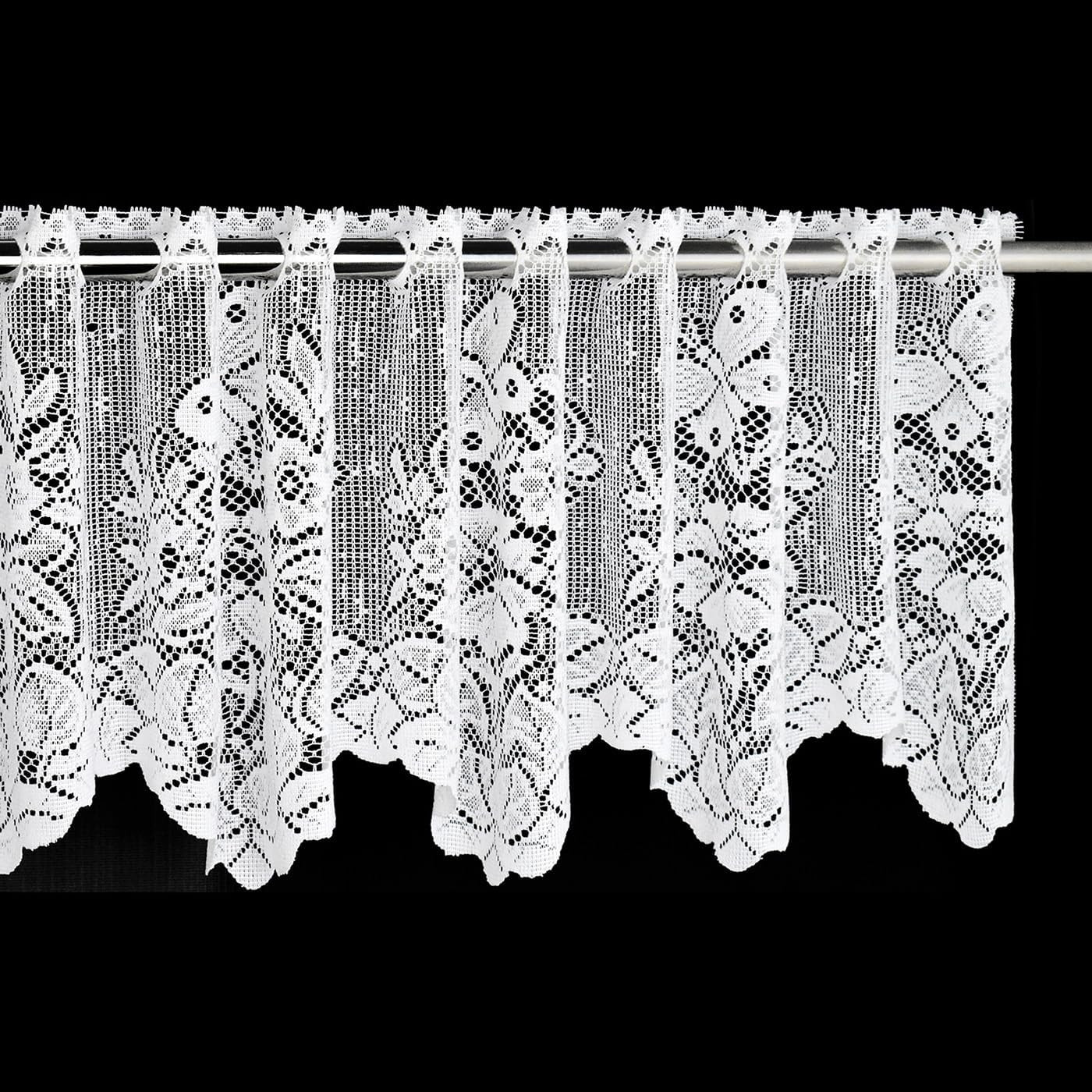 Butterfly Valance Curtains 63x12in Window Treatment for Home Kitchen Cafe Beddin