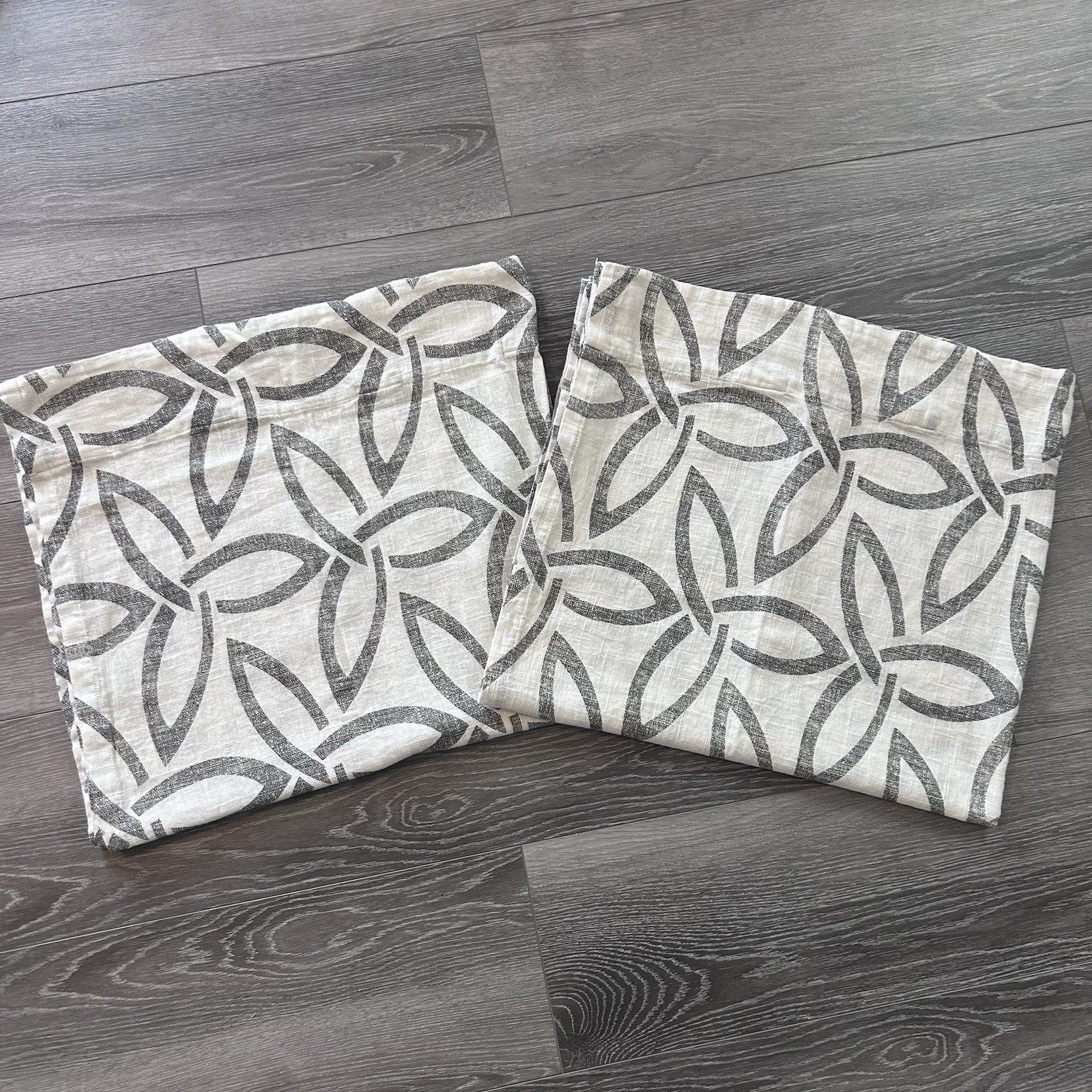 West Elm Linen & Cotton Light Filtering Curtains Panels- 48×84” – Set of 2