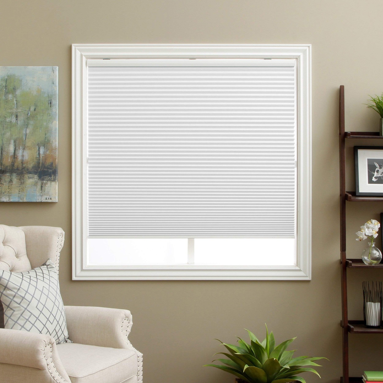 Sbartar Cellular Shades Cordless Blackout Honeycomb Blinds Fabric Window Shades