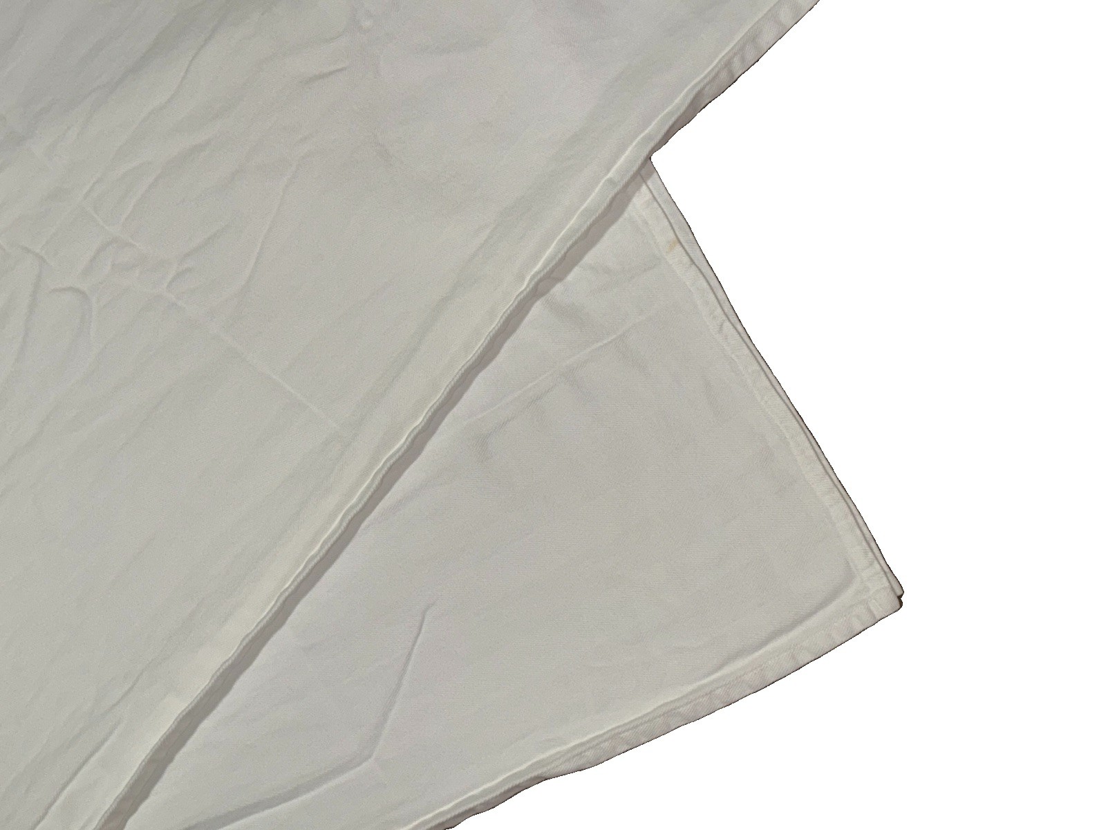 Set of 6 Ikea Tibast Curtains Warm White Herringbone Texture 92″ Long Lot Panels