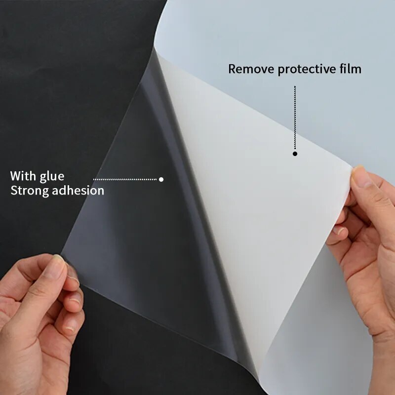 Matte Furniture Film Protective oil-proof Scratch Resistant DIY Adhesive Sticker