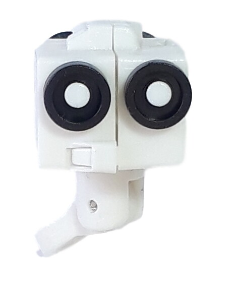 Low Profile Vertical Blind Wand Control Unit Set for Head Rail: 44x25mm