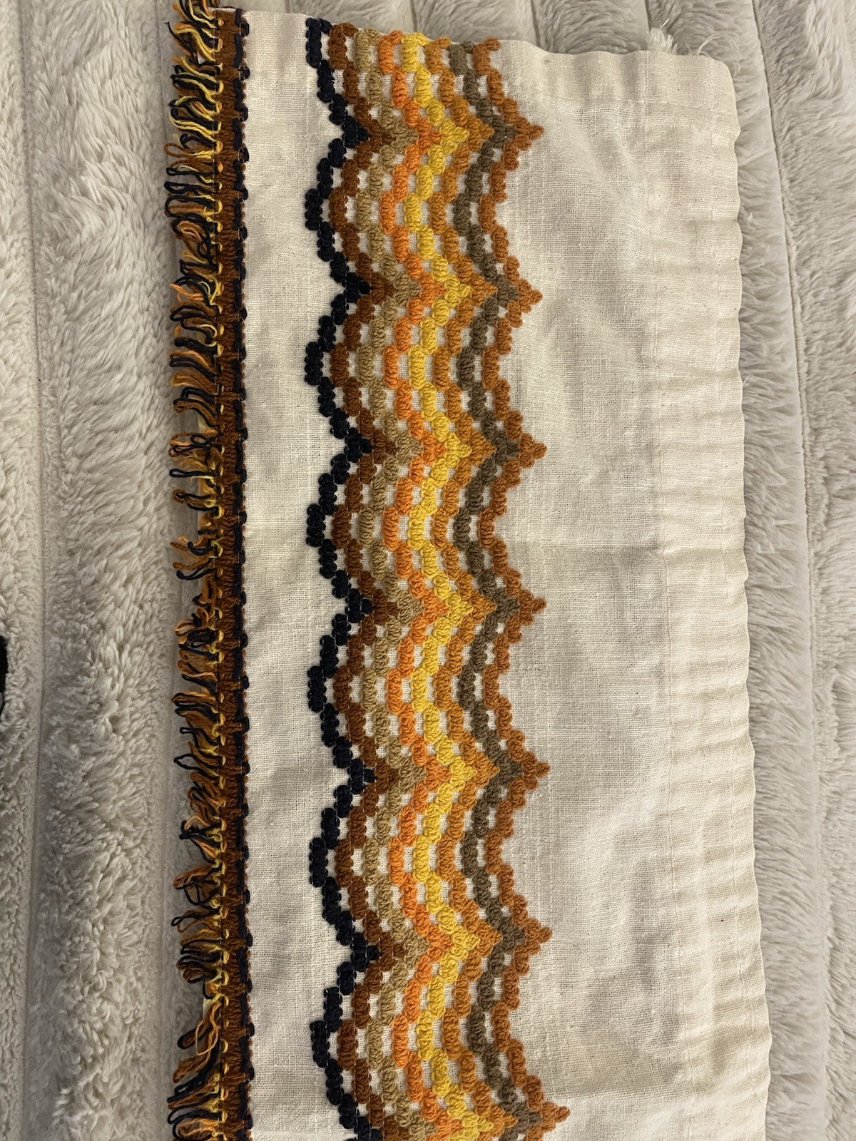 Vintage MCM Valance 34×9 Size Decorative