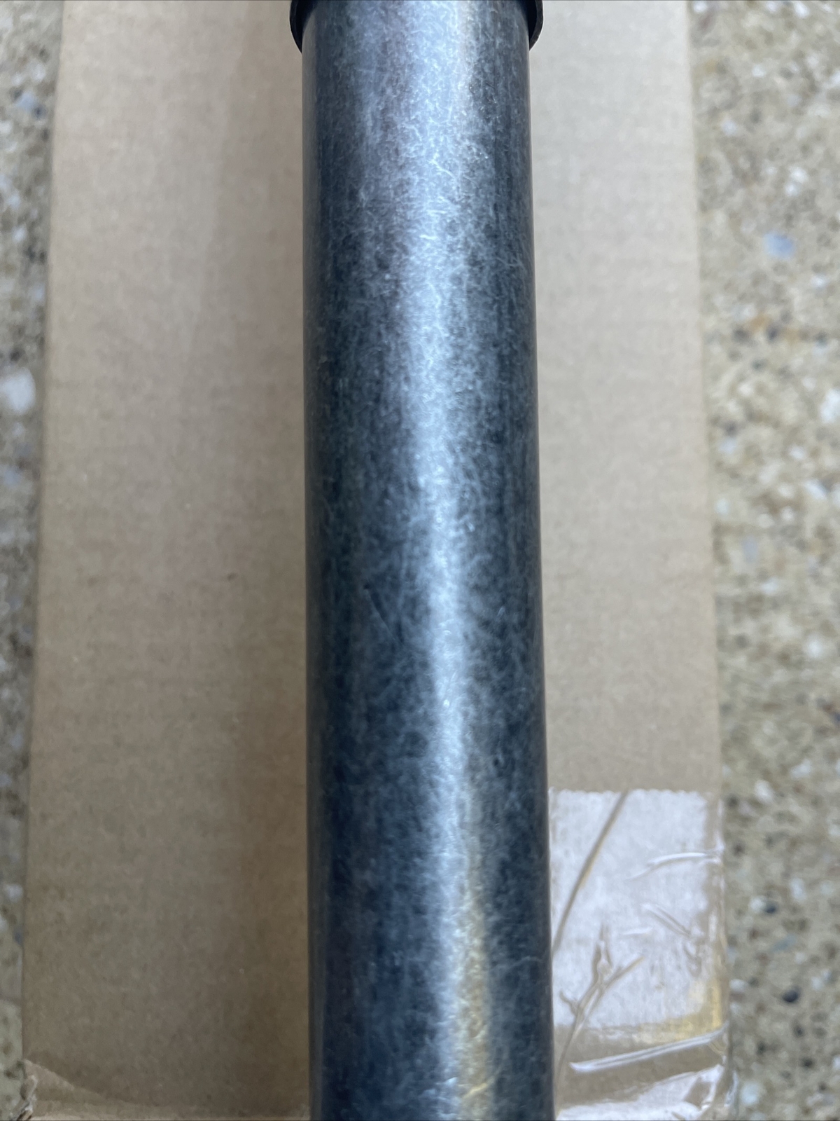 Pottery Barn Standard Curtain Rod & Wall Bracket – 28-48″ – Cast Iron Pewter