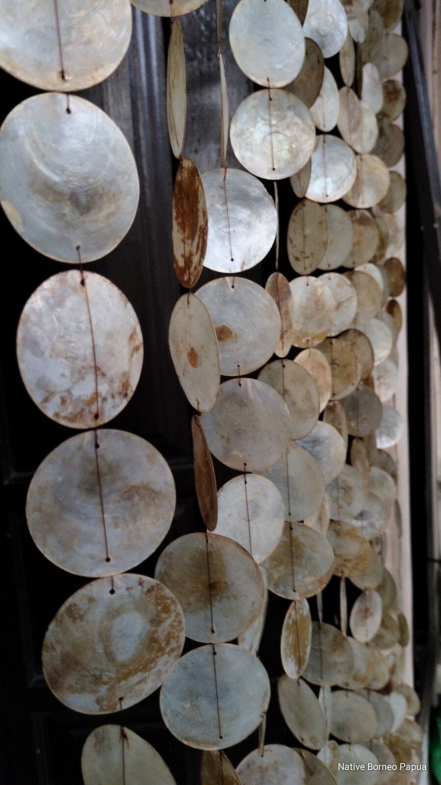 78,74″Antique shell curtains,home decor,wall decor, gifts for her, Gifts