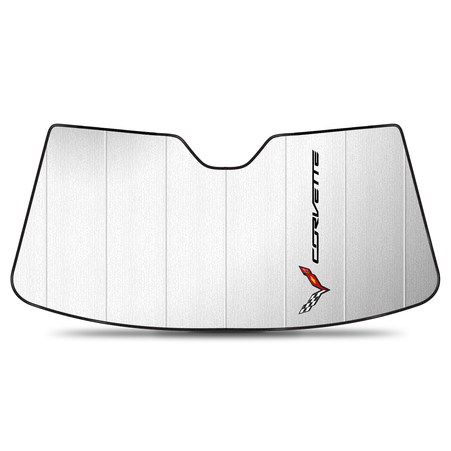 Chevrolet Corvette C7 Logo 2014 to 2019 Custom Fit Folding Sun Shade