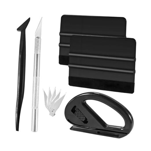 Car Window Tint Tools Kit Vehicle Glass Protective Vinyl Wrap Installing 10PCS