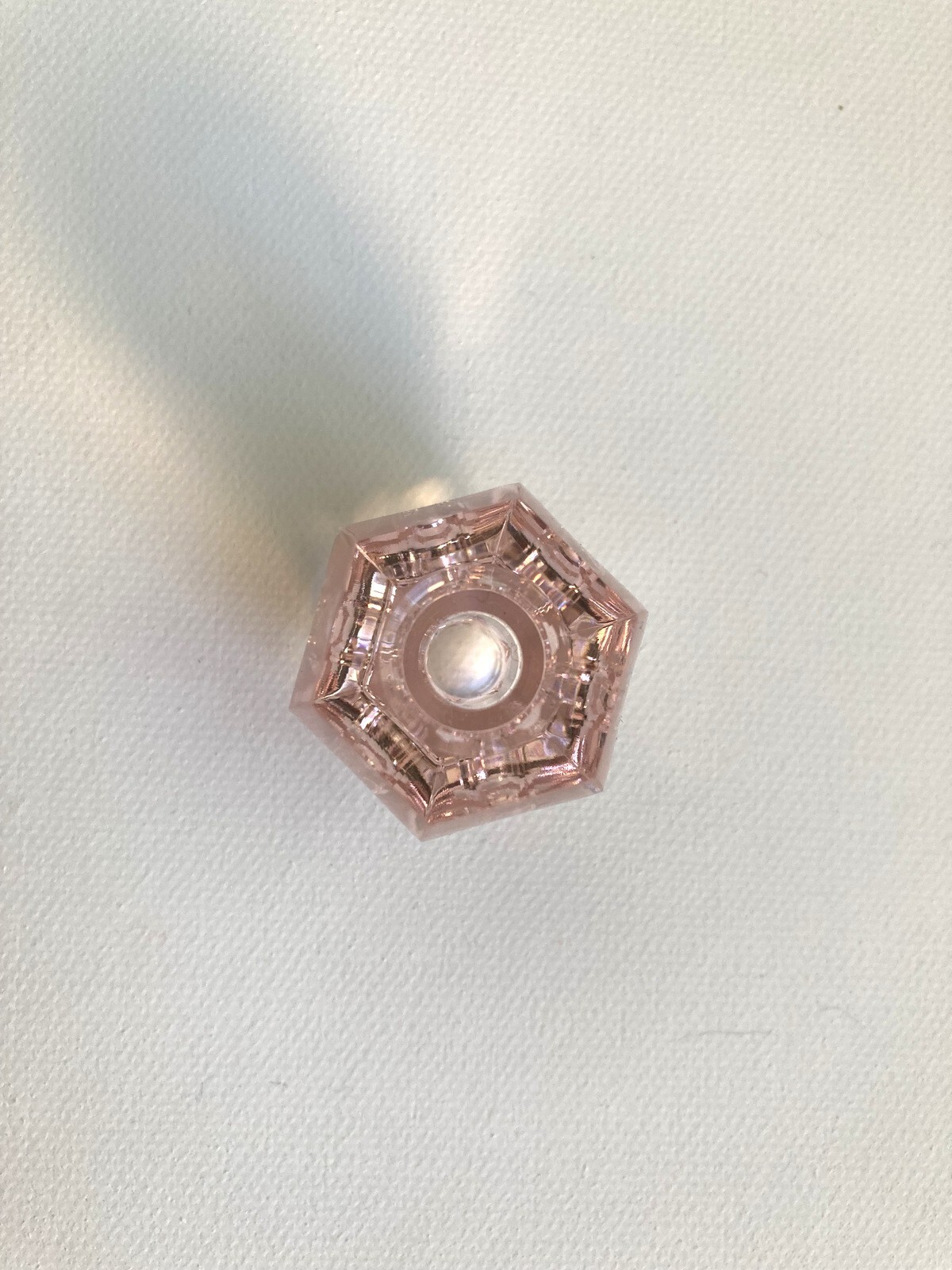 Pottery Barn Teen Acrylic Knob Pink Small SINGLE New 1″ Pull 18