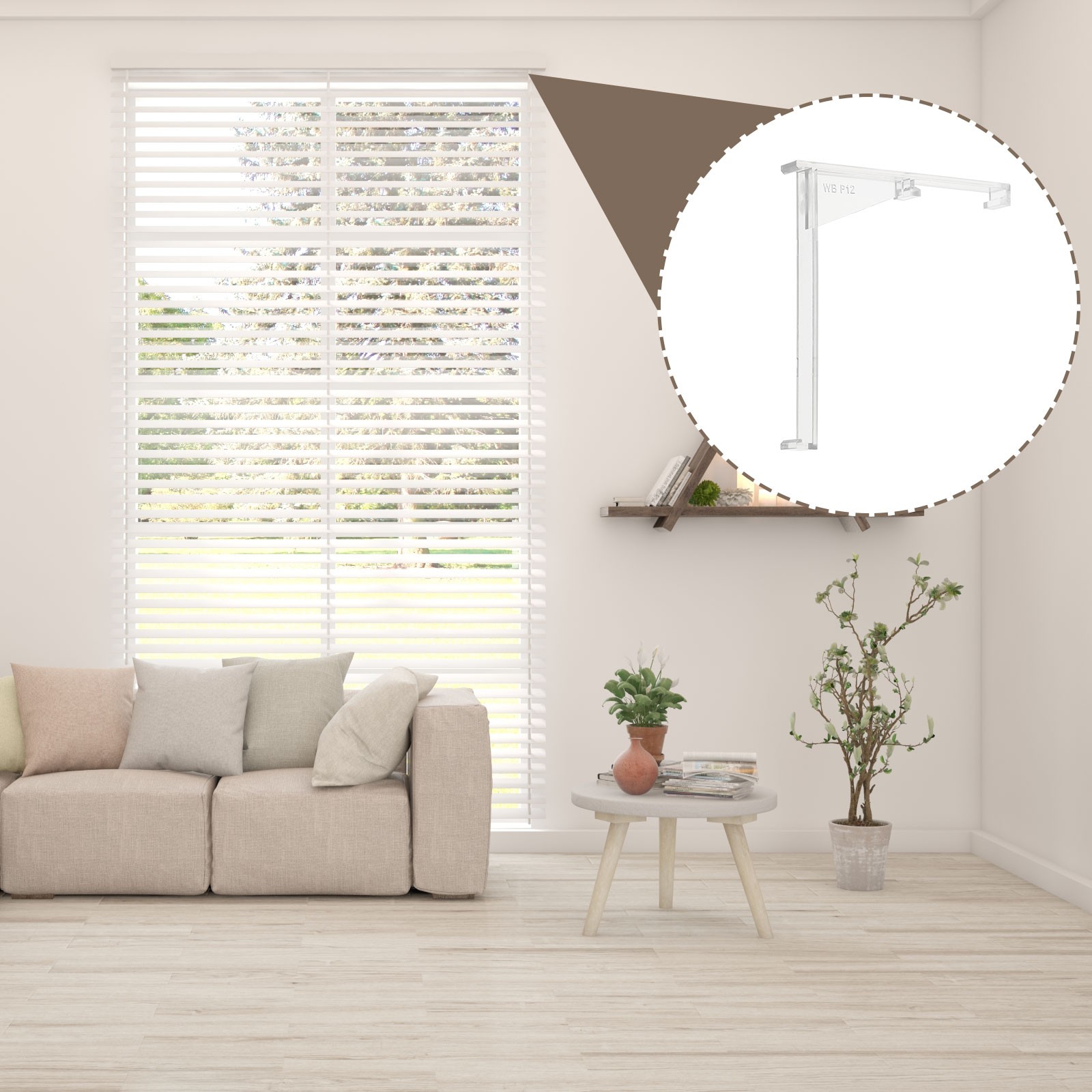 8pcs 3.5″ Vertical Clear Valance Clips Hidden Retainer Installation Bracket