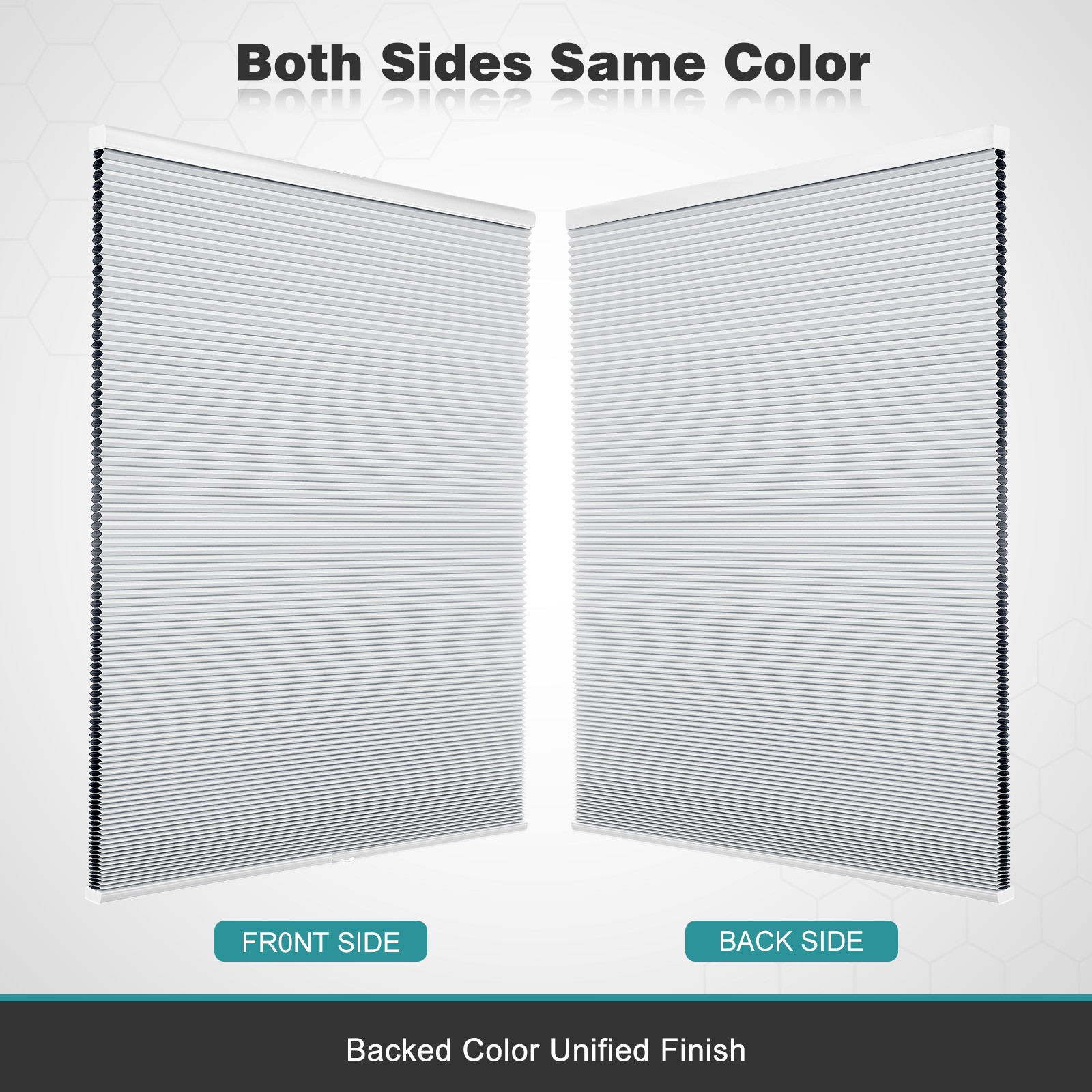 Changshade25mm Home Decorators Shadow White Blackout Cordless Cellular Shade