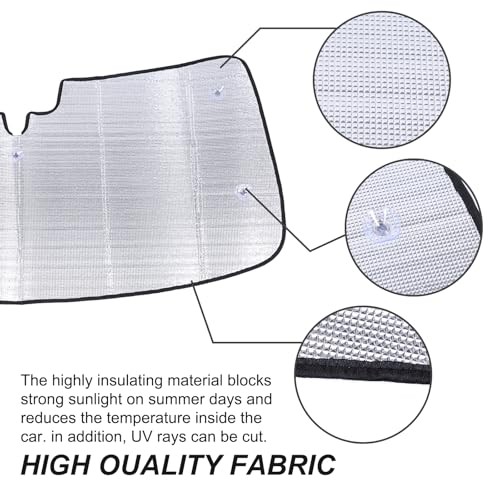 Windshield Sun Shade Compatible with Infiniti QX80, Front for Infiniti QX80