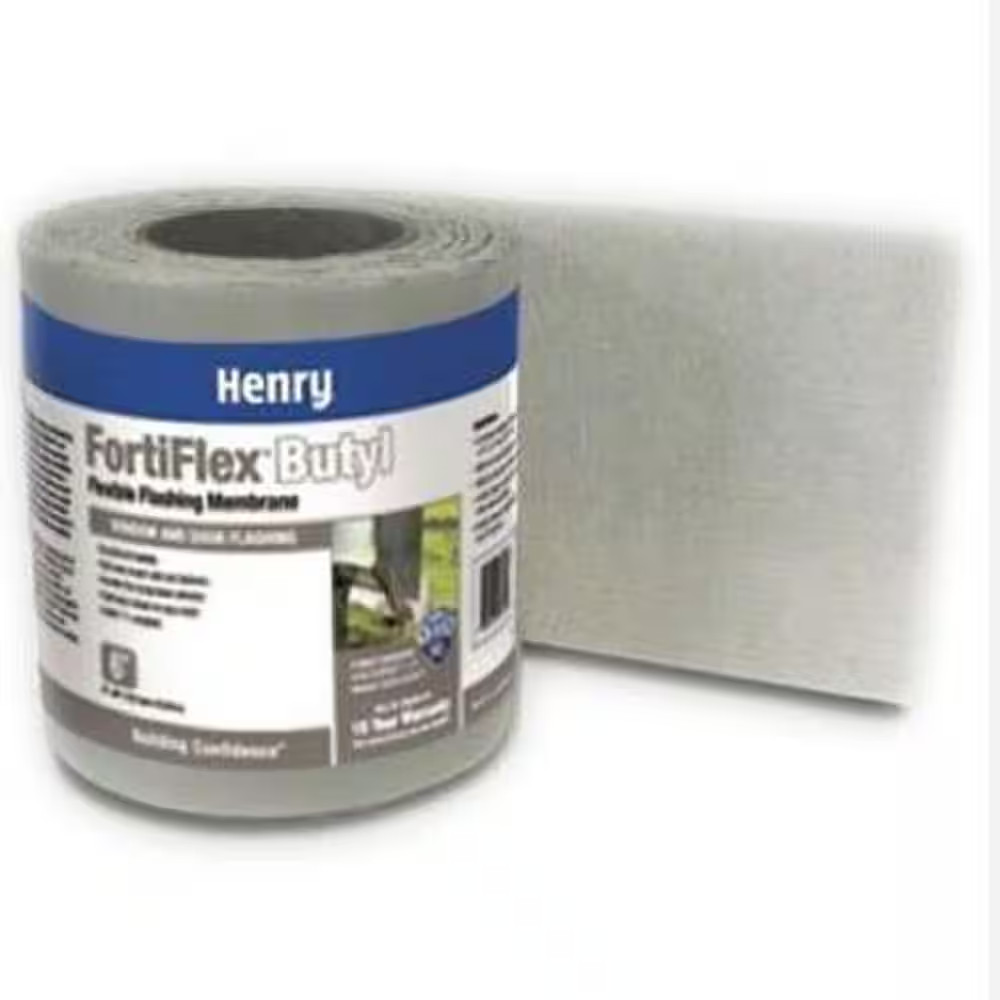 6 In. X 50 Ft. Fortiflex Butyl Self-Adhesive Waterproof Flashing Membrane