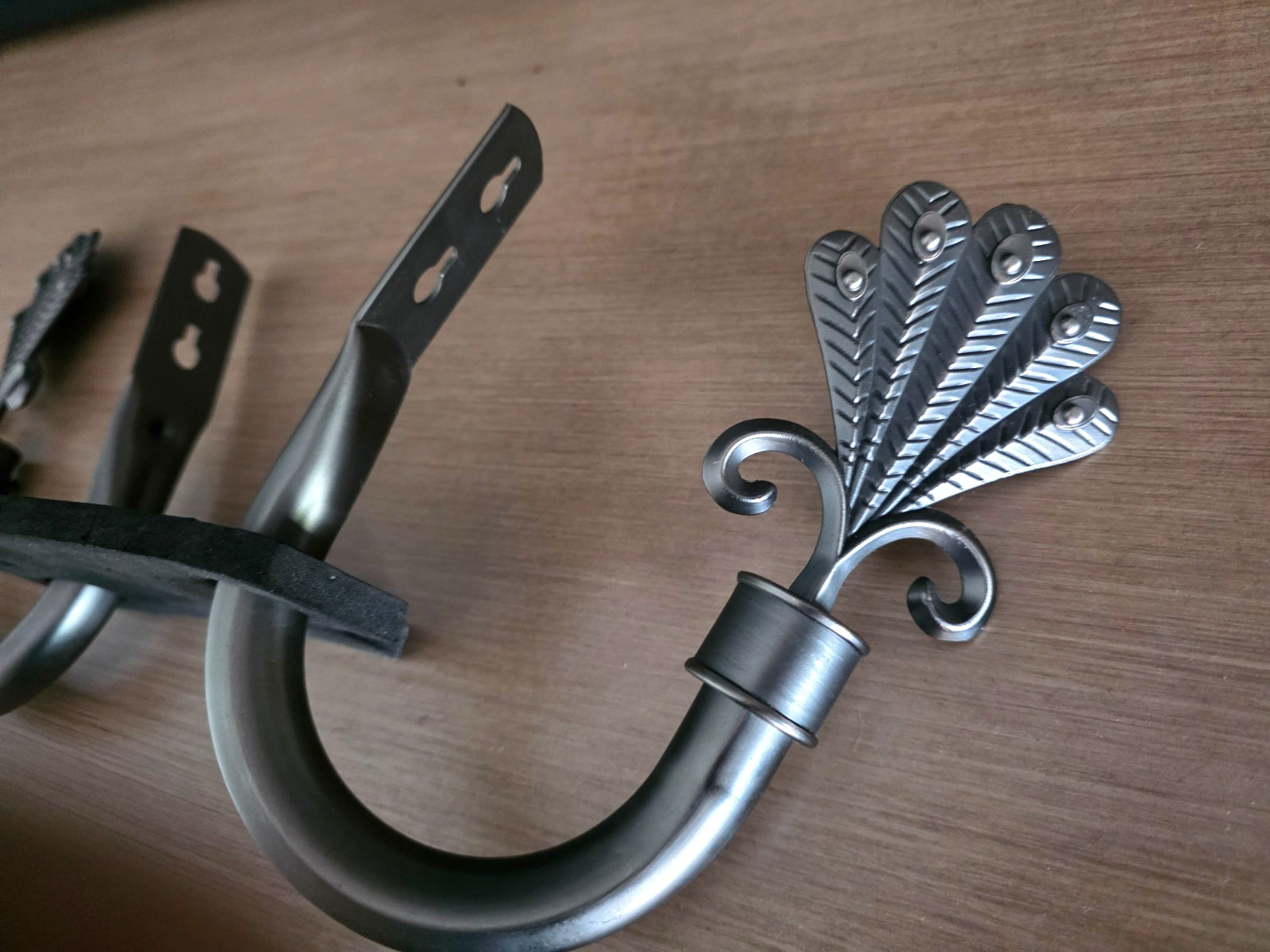 Metal Curtain Drapery Tie-back Hooks, New