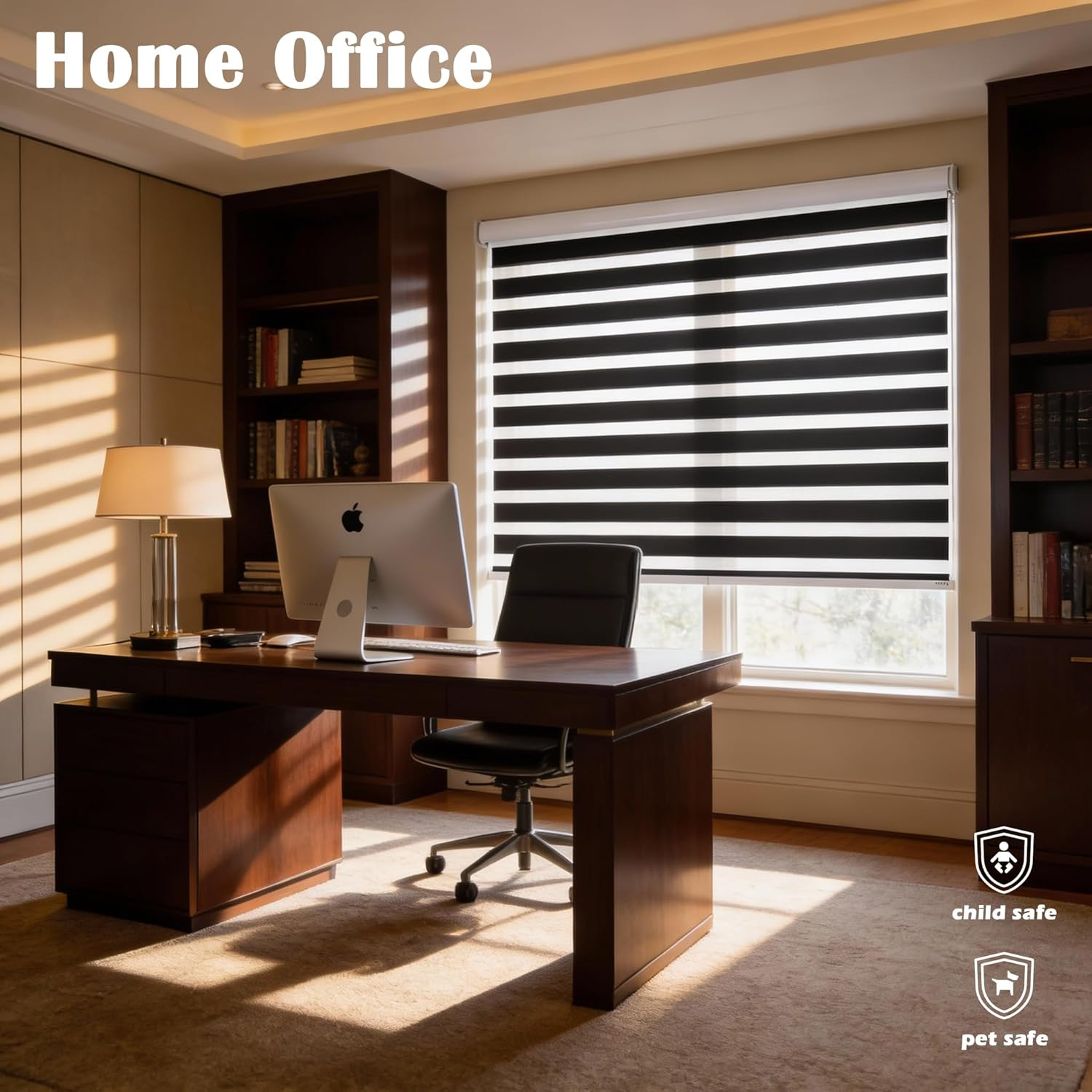Cordless Zebra Blinds Window Blind Zebra Shade Blinds for Windows Roller Sheer S