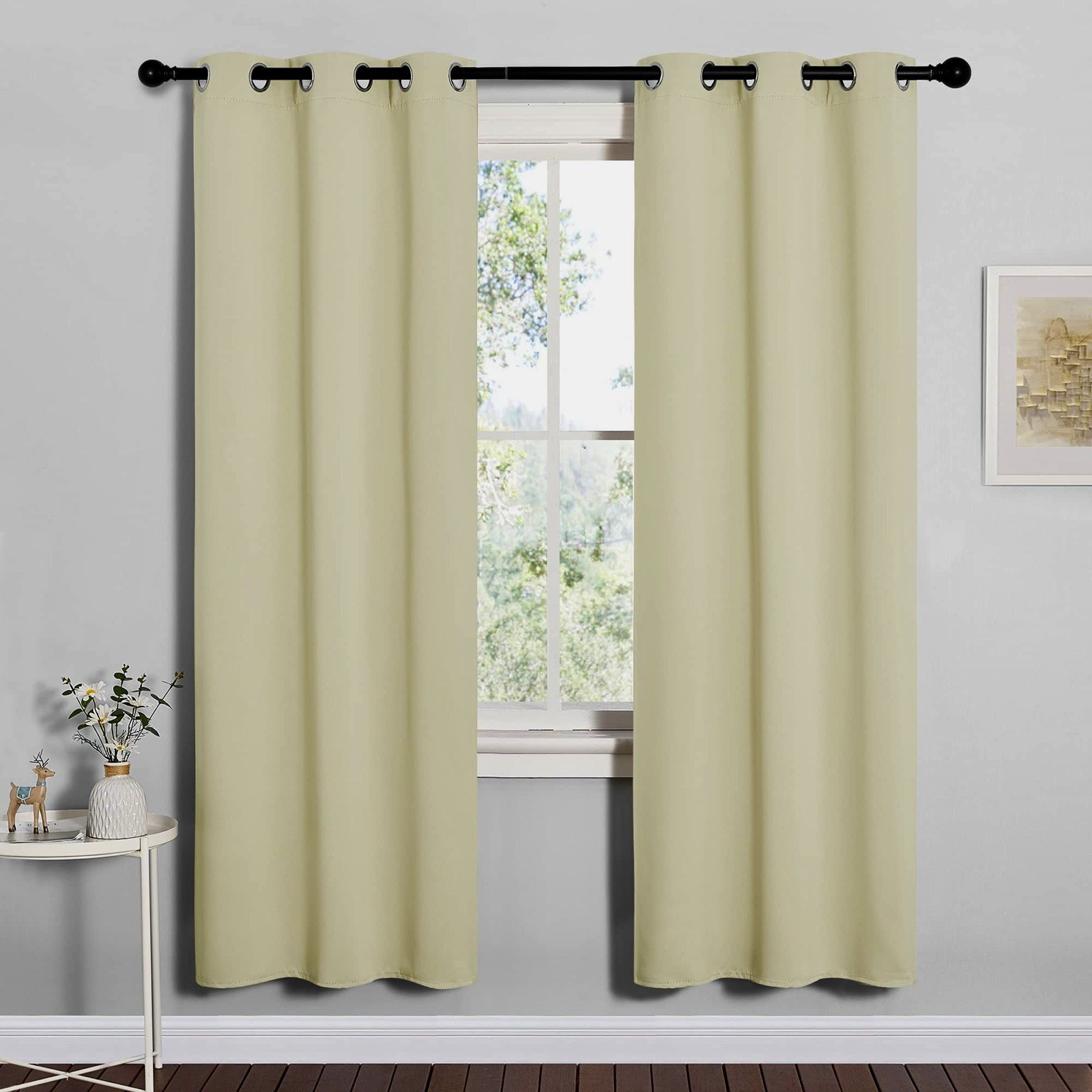 Nicetown Thermal Curtains 34×72 Inch Blackout