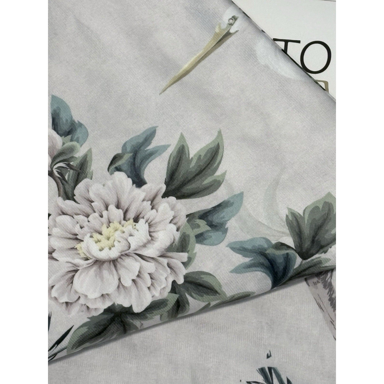 Callisto Home Heron Bird Window Curtains Panels 38 X 96” Set Of 4 Panels Blush