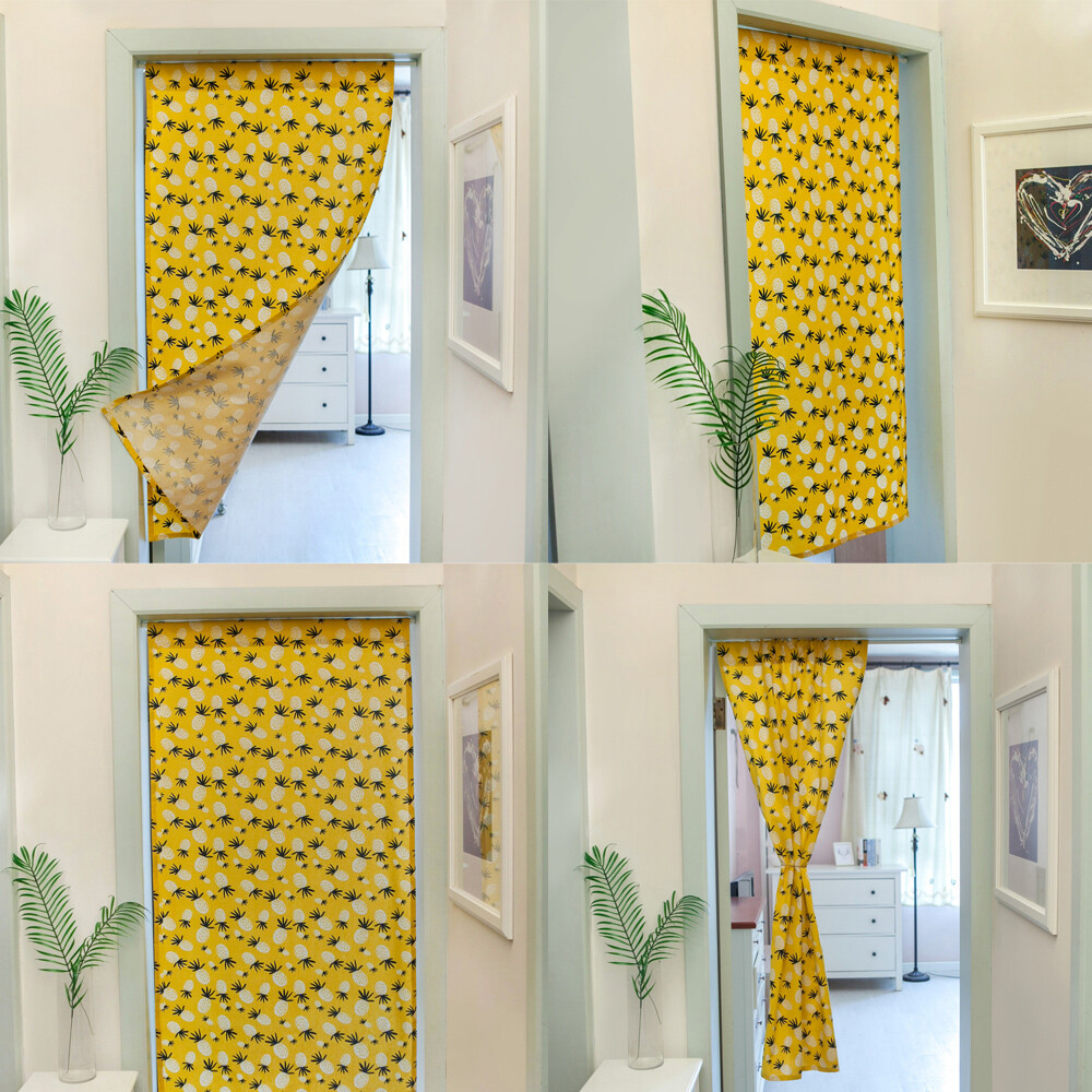 Modern Kitchen Half Short Curtain Doorway Window Bathroom Cabinet Door Drape