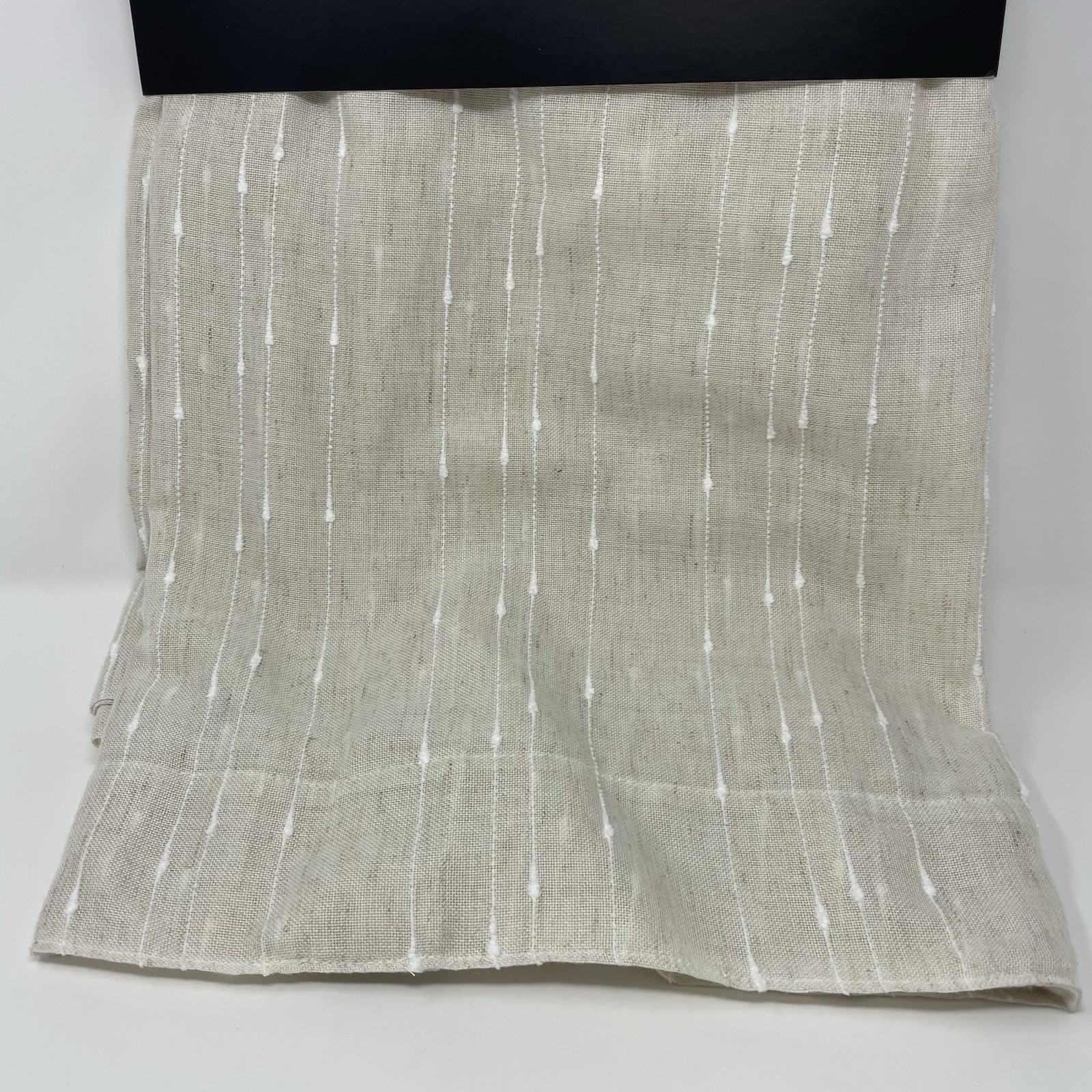 Ralph Lauren 2 Back Tab/Rod Pocket Panels Drapes Curtain 54″x84″ Linen Blend