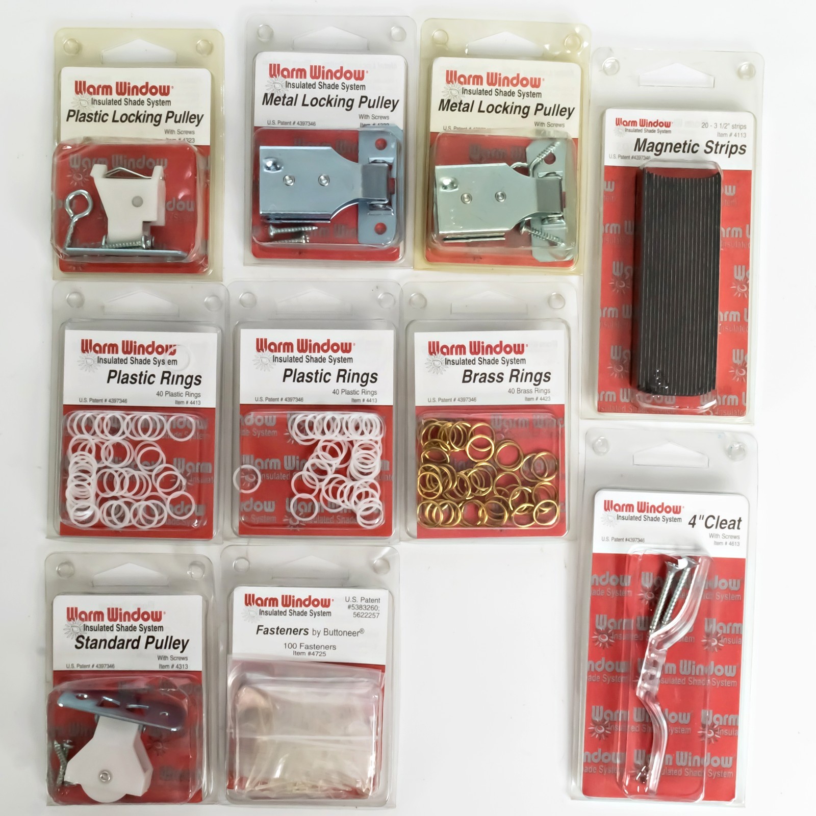 Warm Window Insulated Shade System – Assorted Items