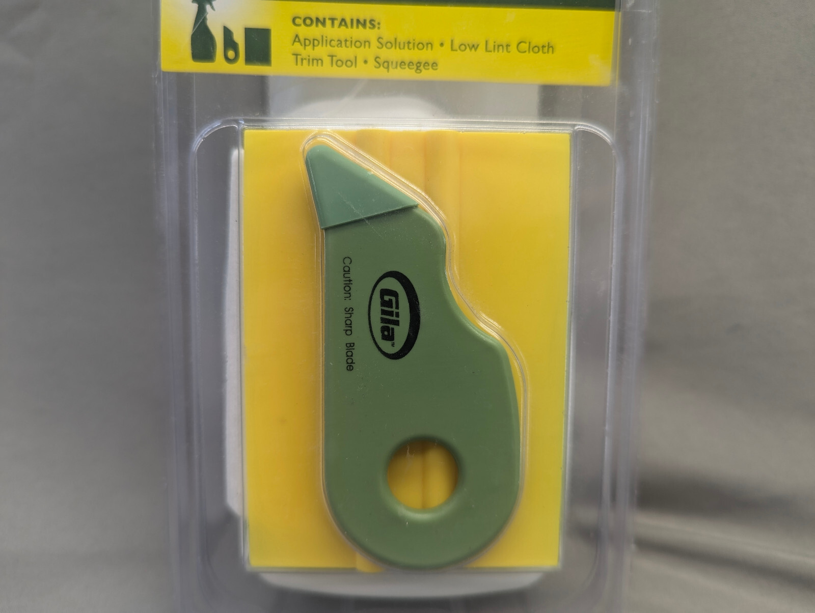 Gila Complete Window Film Application Kit Solution – Cloth – Trim Tool & Squeege