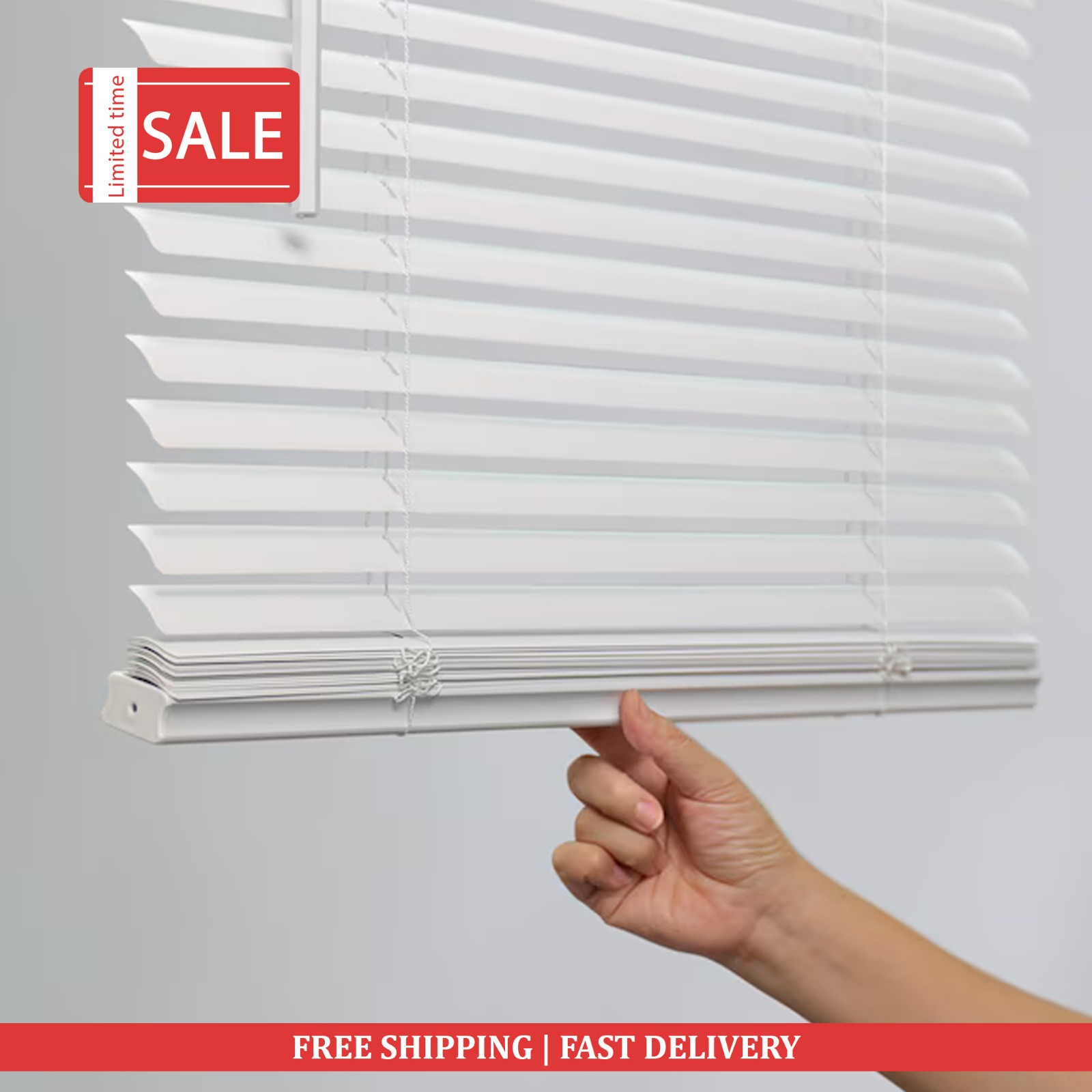 Window Shades – Cordless Mini Blinds Ajustabel to 64″ Long – 23″ Wide – 43 Inch