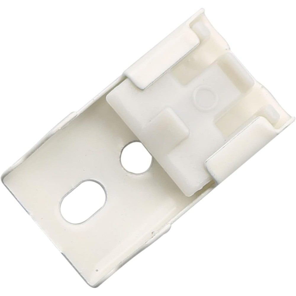 12pcs Curtain Track Mounting Bracket White Ceiling Mount Brackets 10mm for