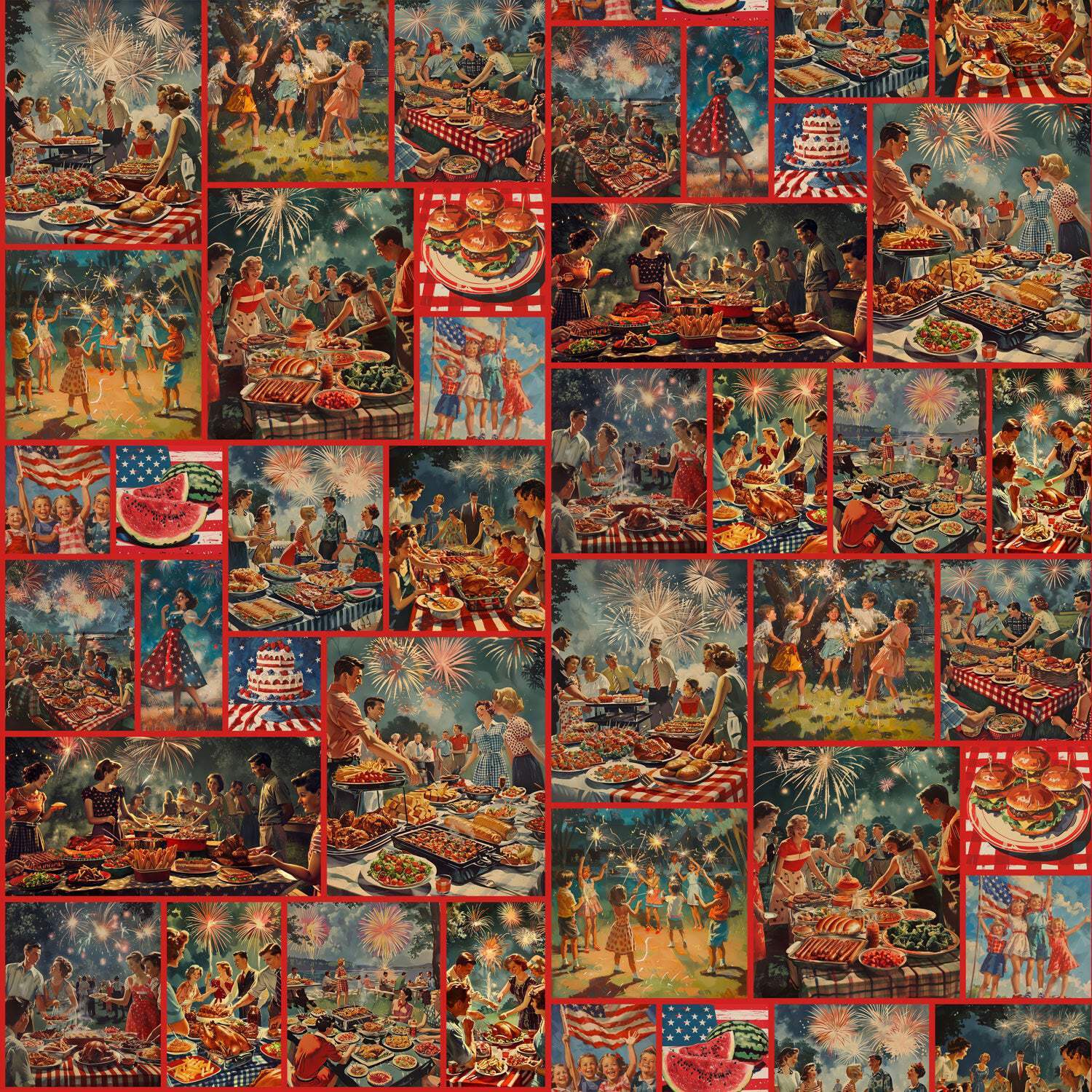 Handmade Valance or Curtain Panel Celebrate Freedom Patriotic