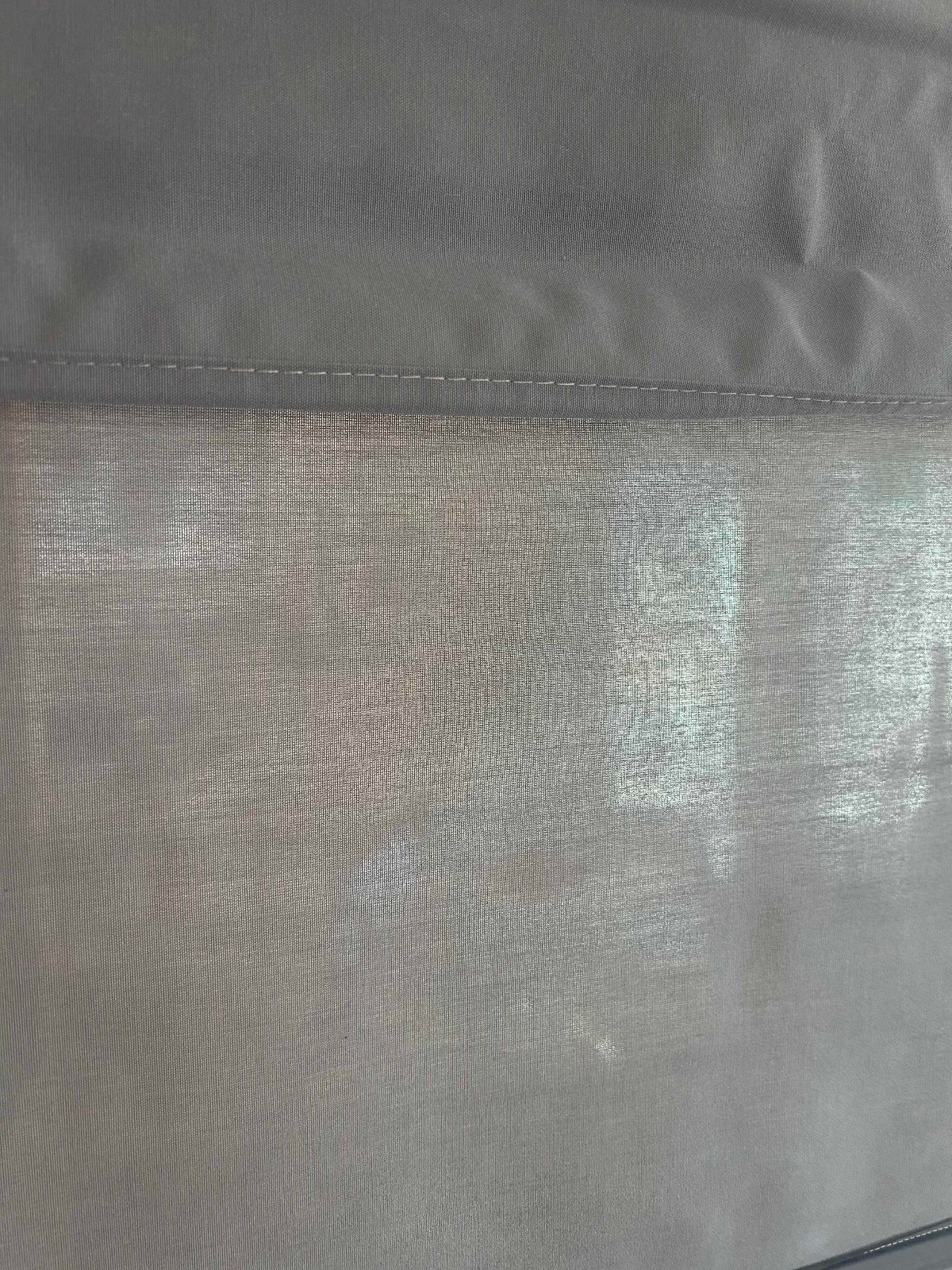 CHICOLOGY Light-Filtering Magnetic Roman Shades – Daily Grey- 39 x 64″