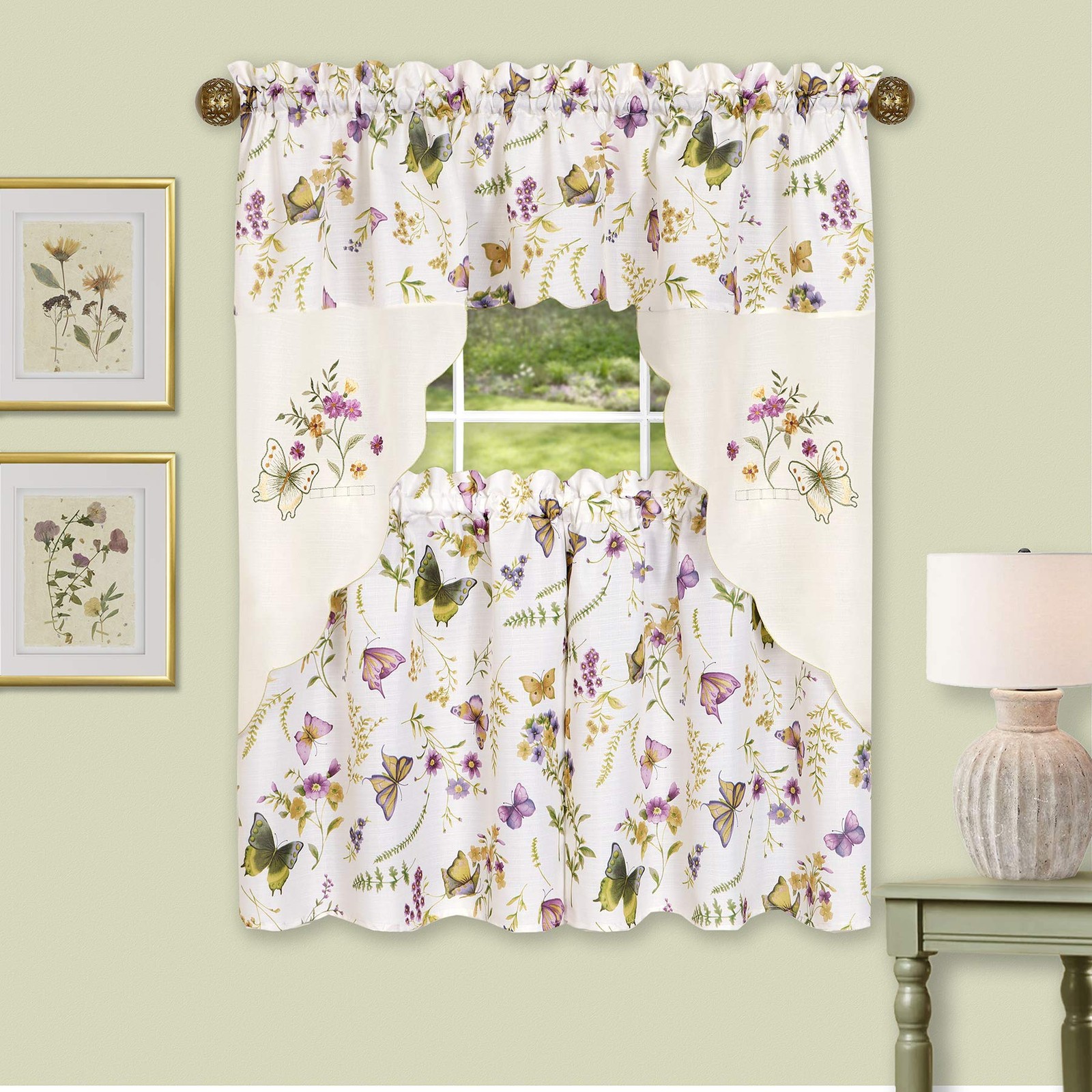 Enchanted – Embellished Tier & Swag Set – 58×36