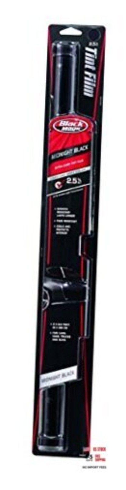 Black Magic 5044819 Midnight Black Extra Dark Tint Film, 2.5% 2.50% Select 2.5%