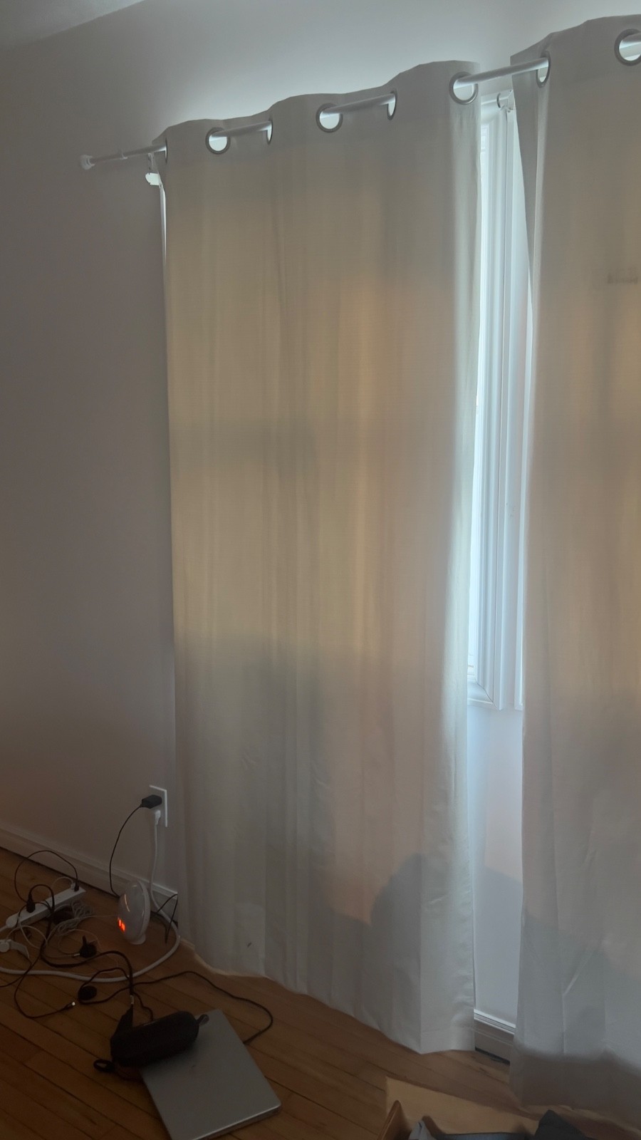 Beige Sunzero Blackout Curtains (39” x 84”) 4 Panels