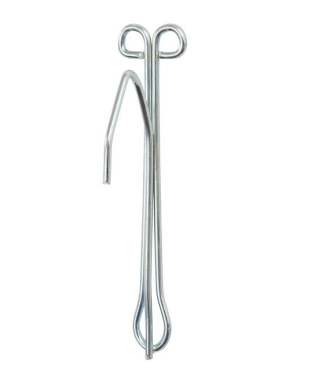 Graber 3-Inch Slip On Drapery Hooks with 1/8-Inch Drop – Set of 14 (7-230-0)