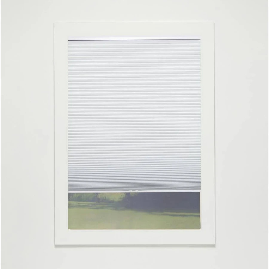 White Cordless Blackout Cellular Shade – 21-1/2″ W x 64″ L
