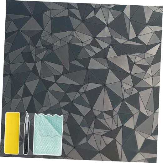 out Window Film with Installation Tools Static Cling 100% 17.7″ x 78.7″ Black