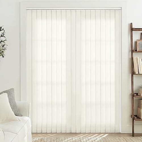 Vertical Blinds Replacement Slats 25 Pack 82.5 Inch 3.5 Inch Light Filtering