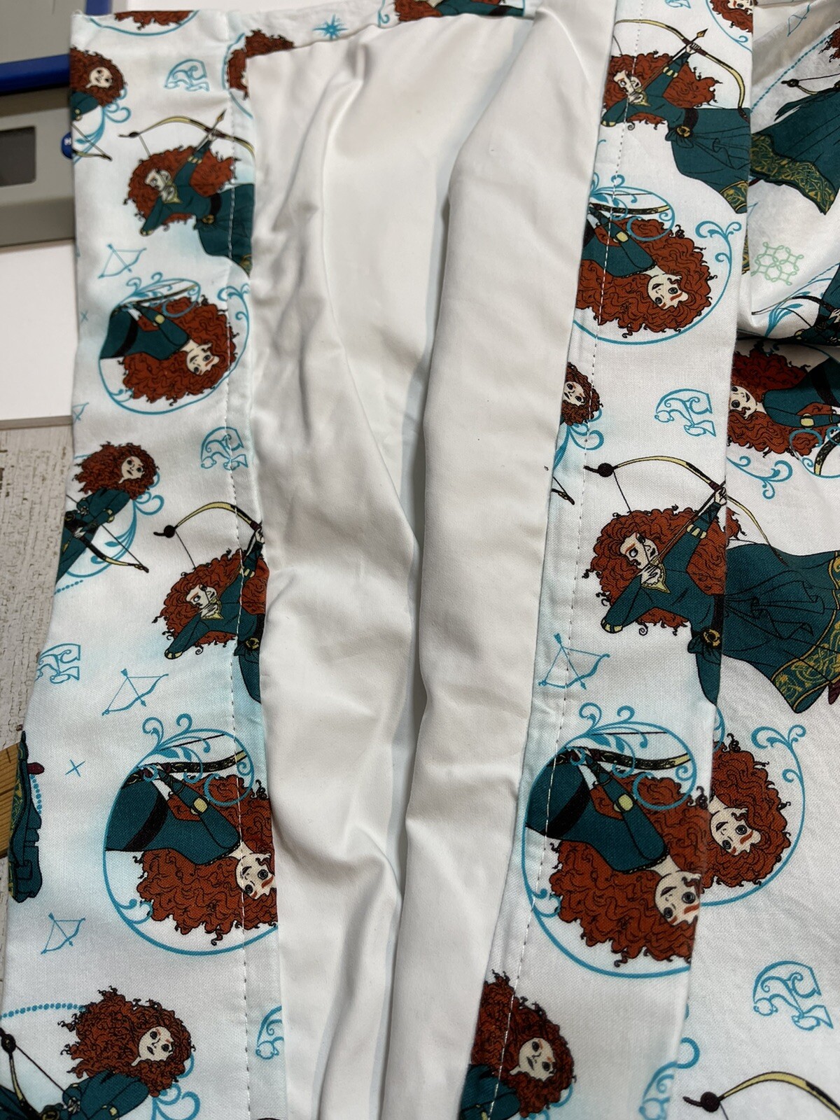 Disney Brave Princess Merida Curtain Lined 2 Panels 40″ x 82″ Camelot Fabric